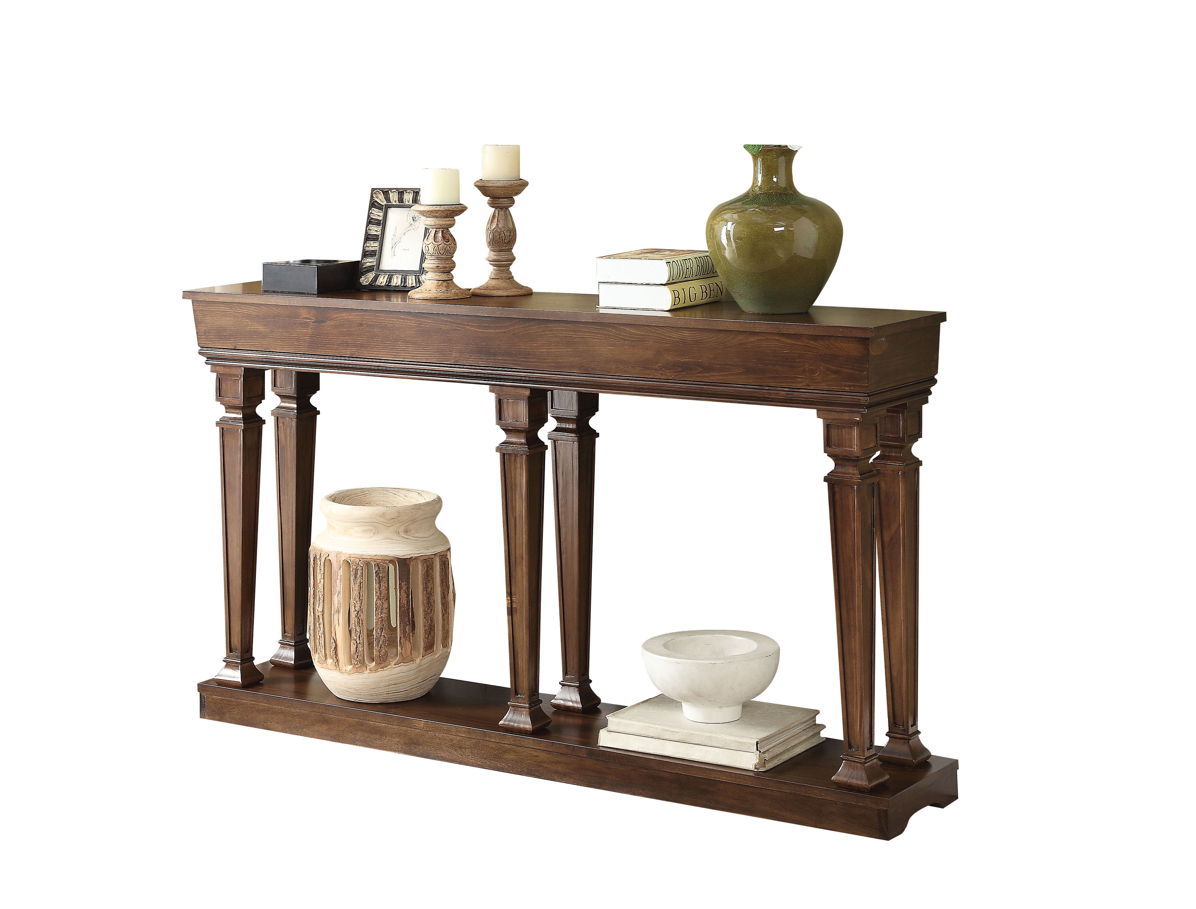 Acme Furniture Garrison Console Table, Oak