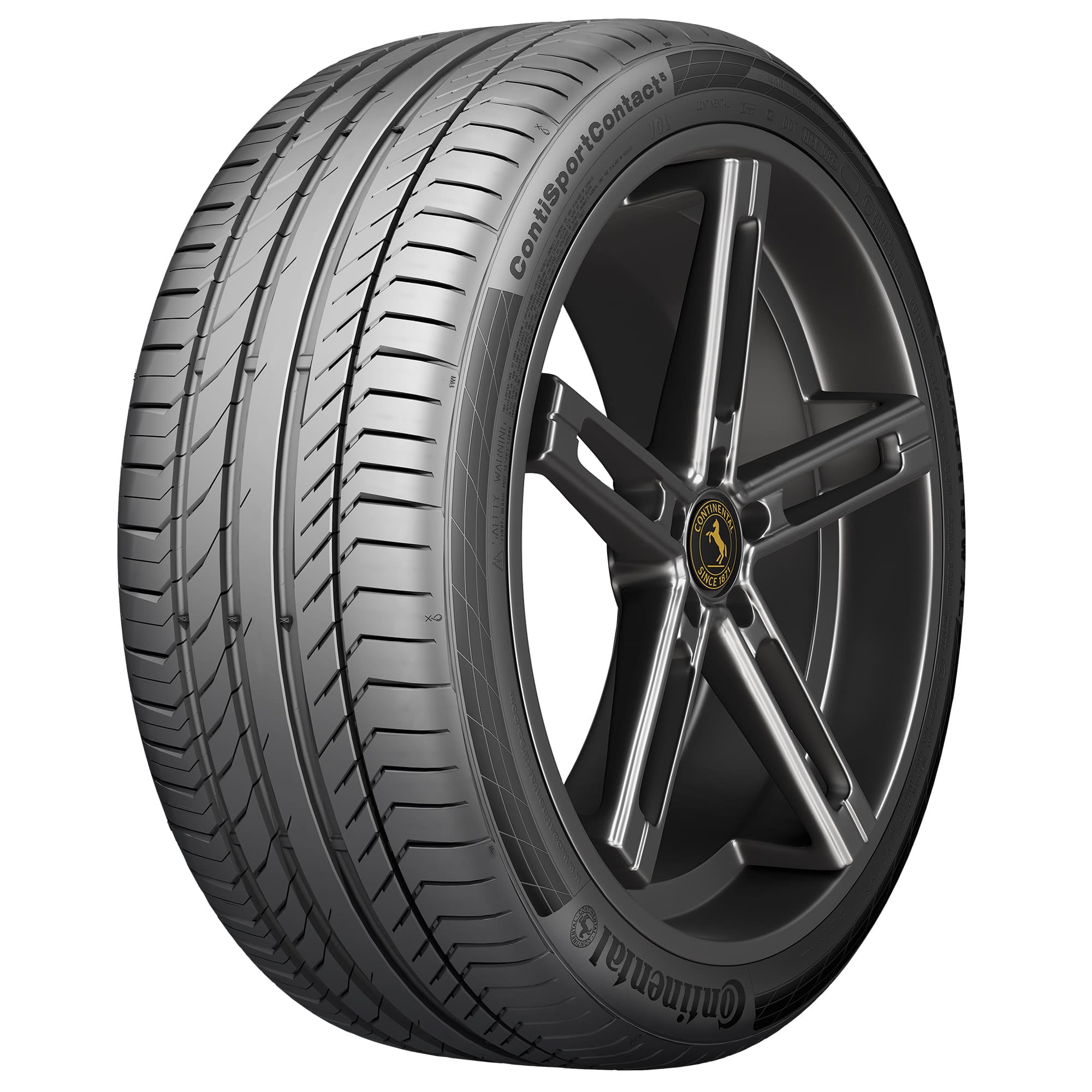 Continental ContiSportContact 5 Summer 255/35R19 96Y XL Passenger Tire
