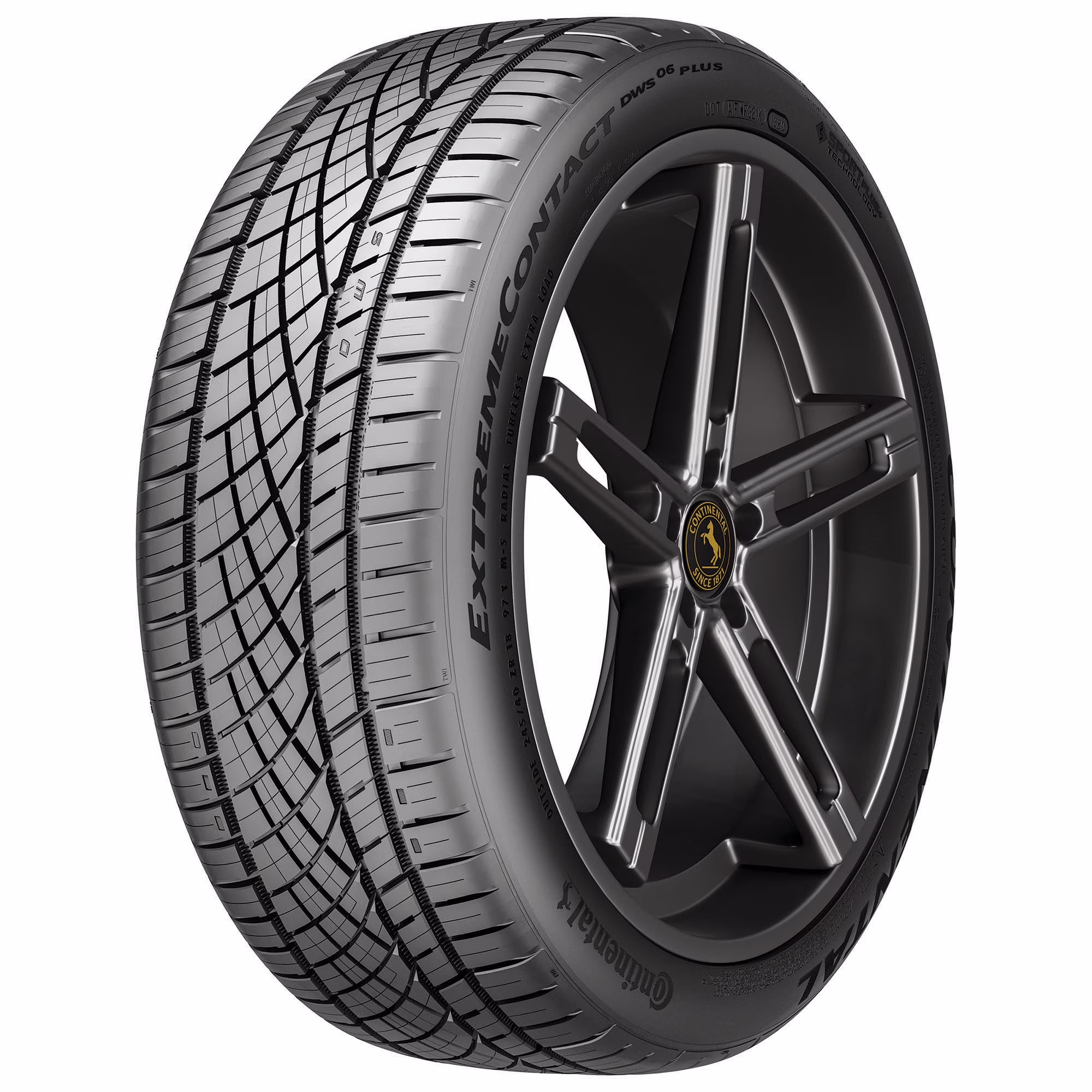 Continental ExtremeContact DWS06 PLUS UHP All Season 205/45ZR17 88W XL Passenger Tire