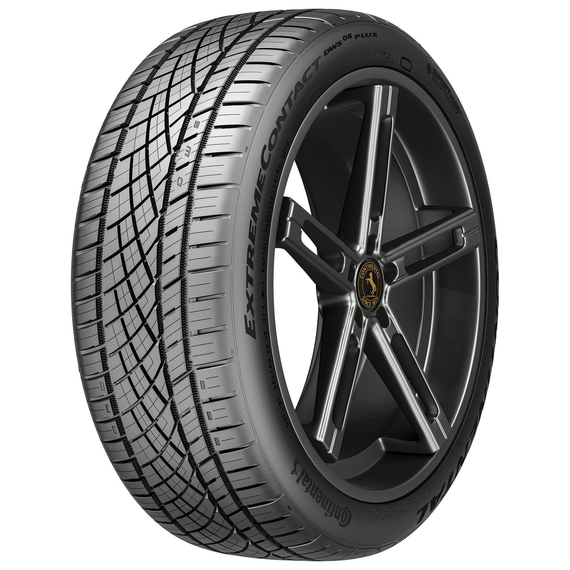 Continental ExtremeContact DWS06 PLUS UHP All Season 215/45ZR17 91W XL Passenger Tire