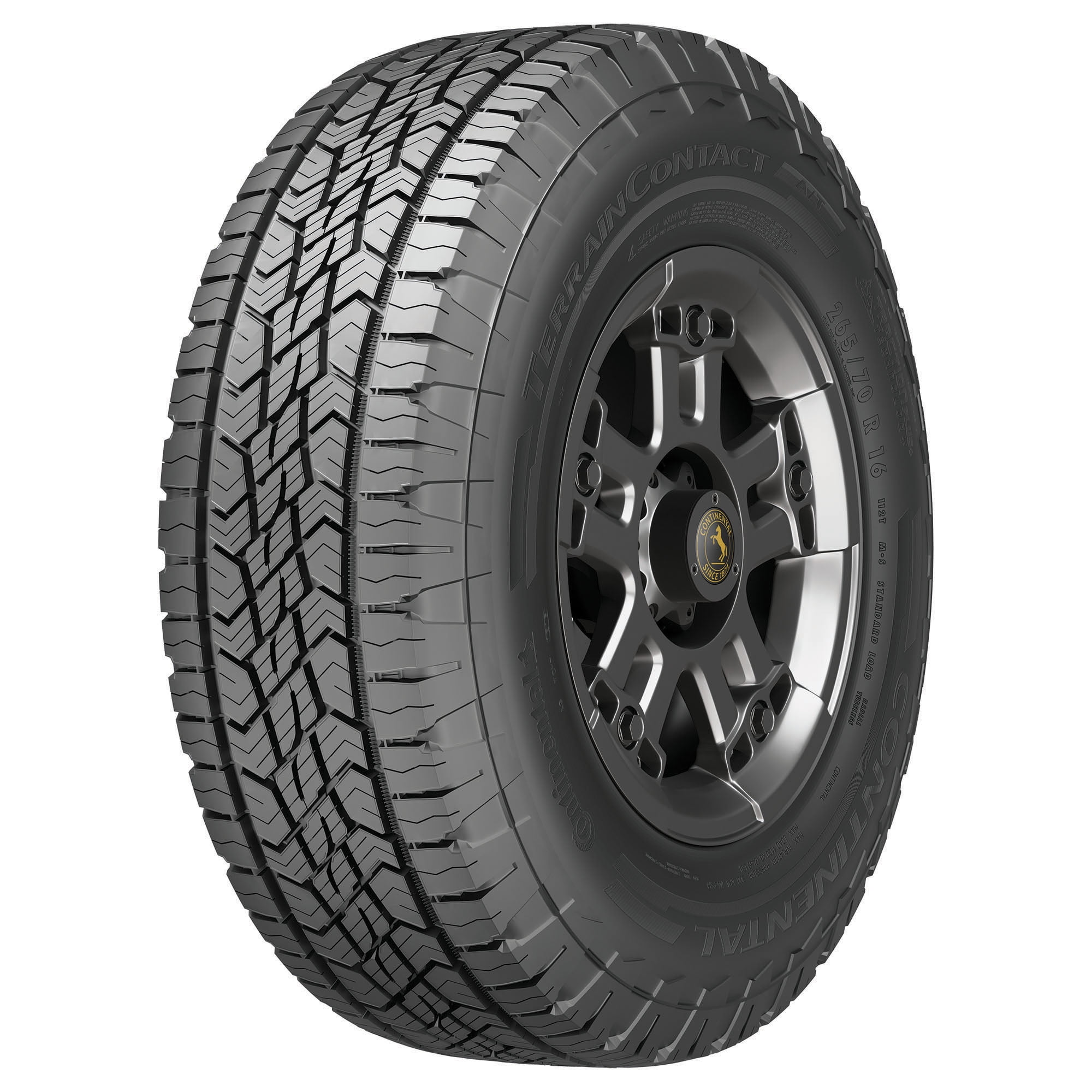 Continental TerrainContact A/T All Terrain 255/65R17 110S Light Truck Tire