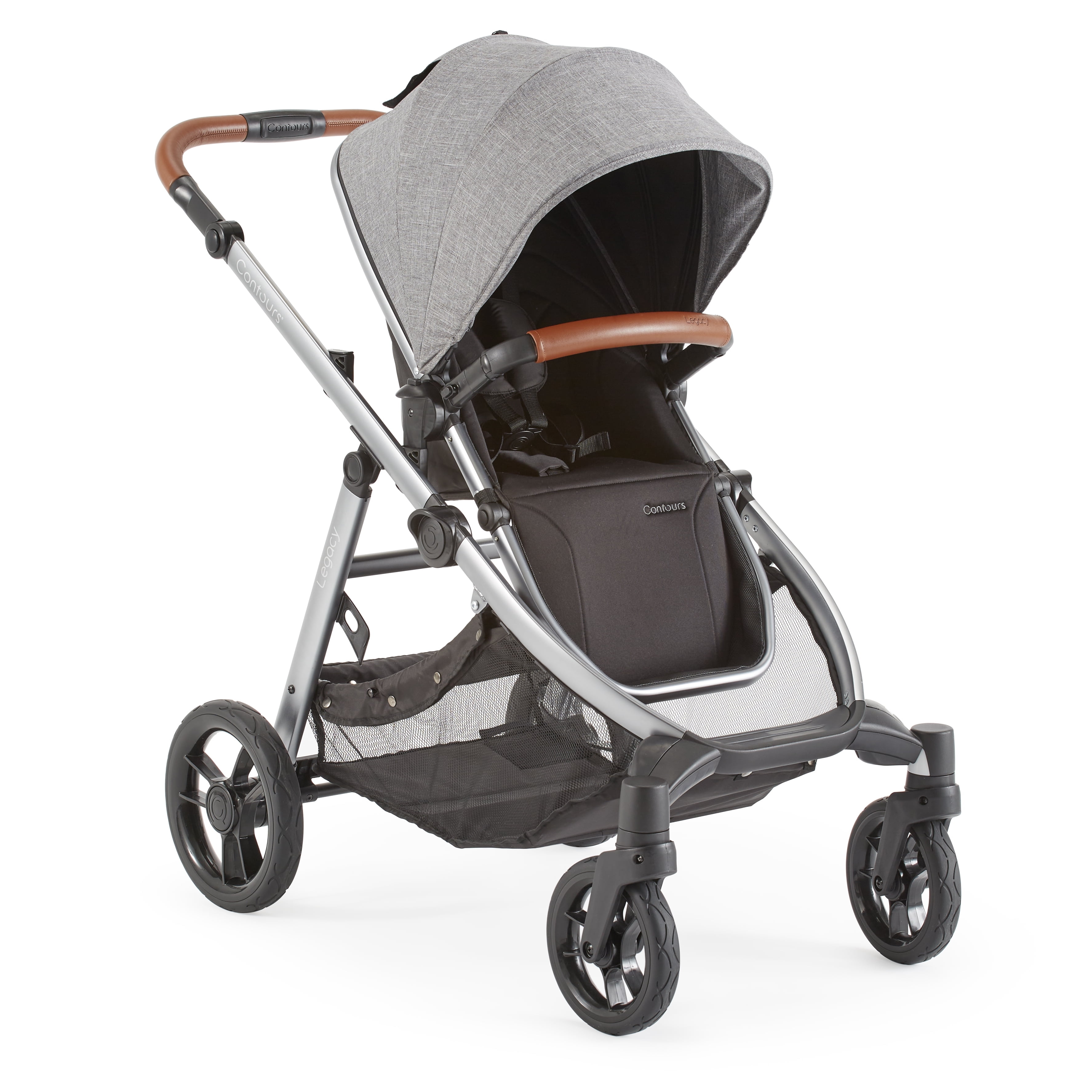 Contours Legacy Convertible Stroller, Graphite Gray, Unisex