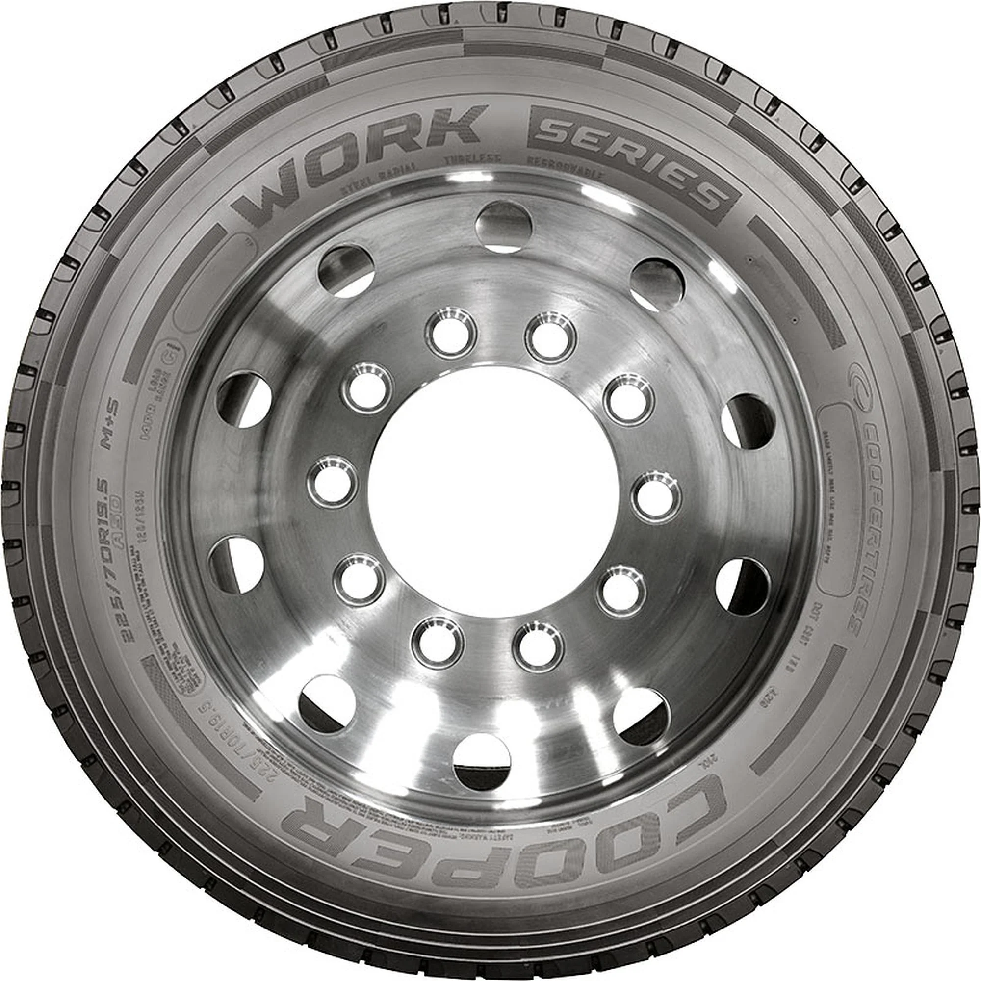 Cooper Work Series ASD 245/70R19.5 136/134M H Commercial Tire