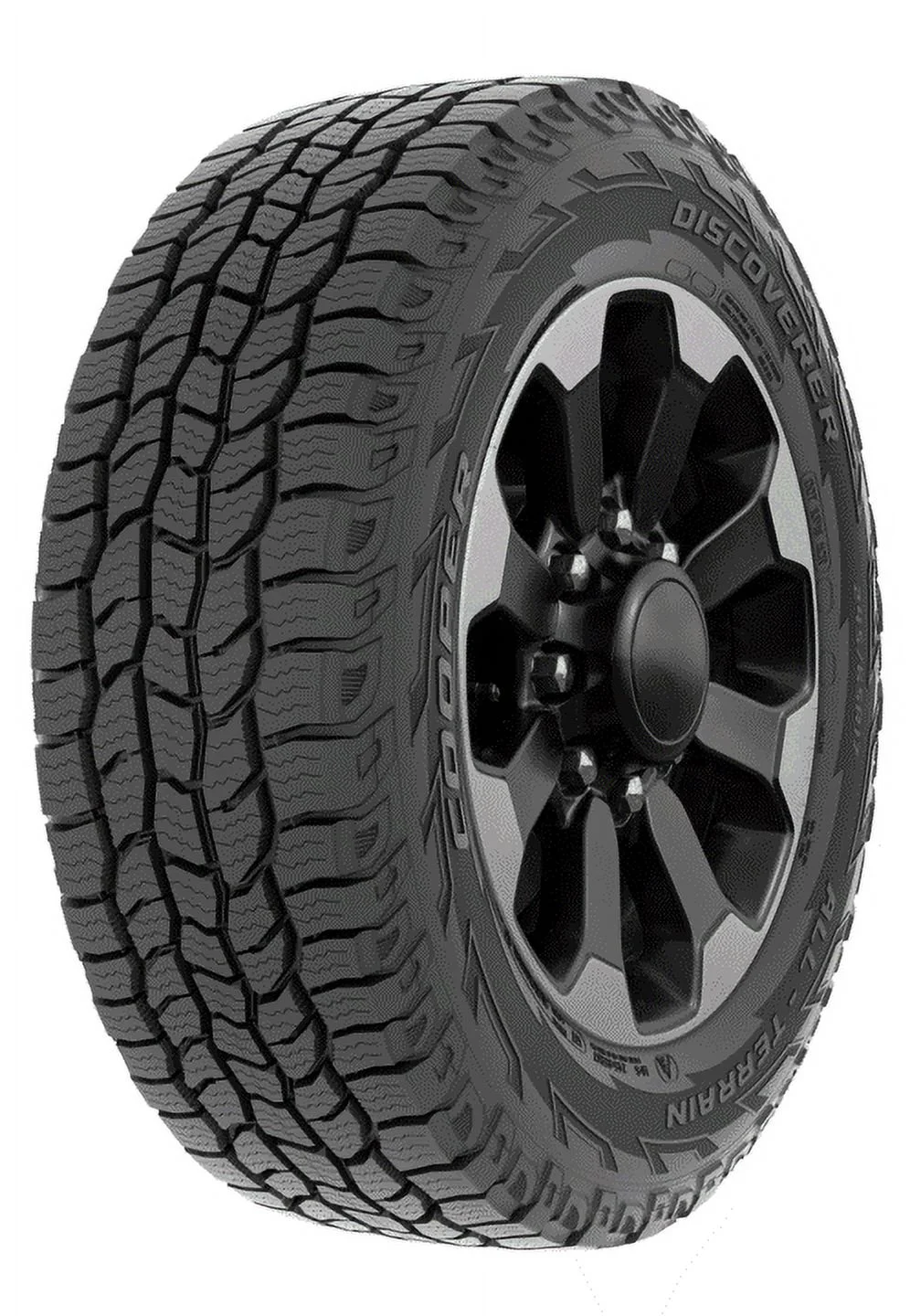 Cooper Discoverer All-Terrain 265/65R18 114T All-Terrain Tire Fits: 2014-18 Chevrolet Silverado 1500 LTZ, 2014-18 GMC Sierra 1500 SLE