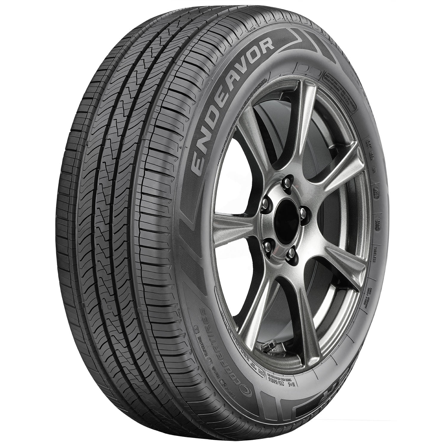 Cooper Endeavor All Season 215/55R16 97H XL Passenger Tire Fits: 2013-18 Ford Focus SE, 2016-18 Honda Civic LX-P