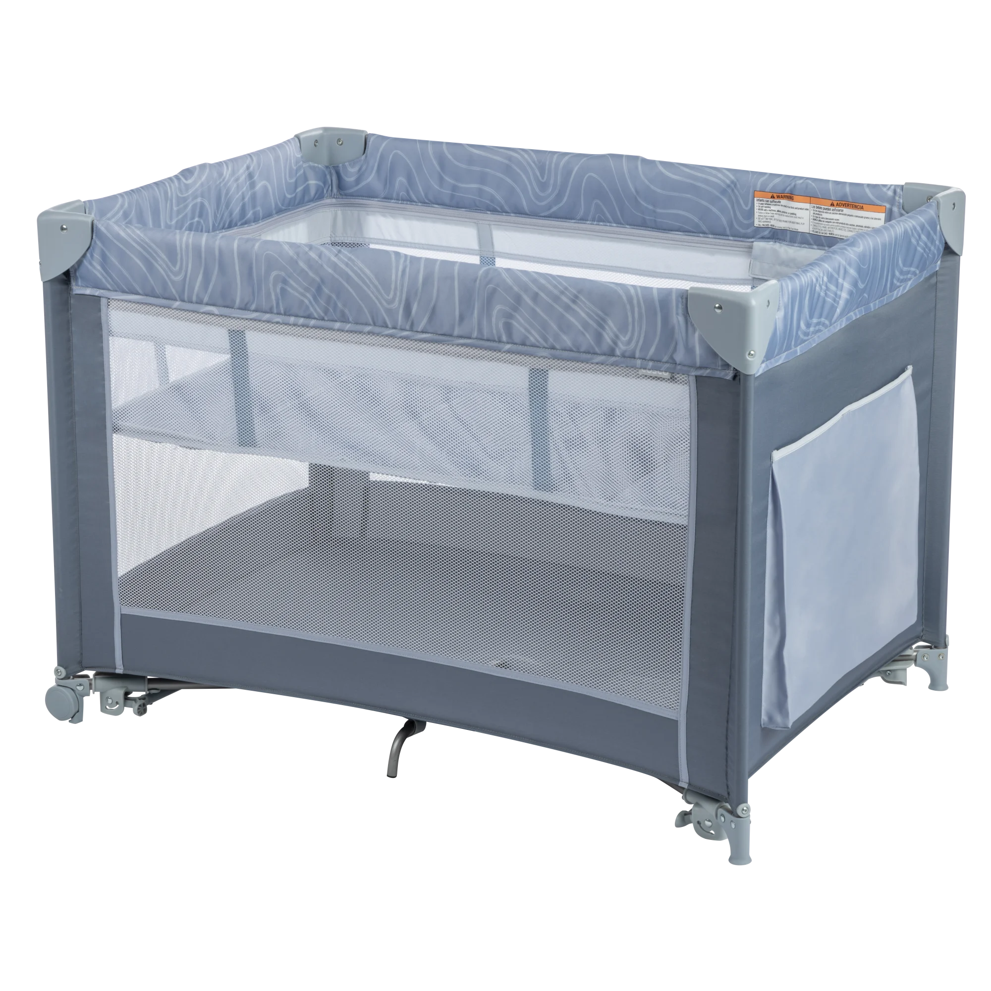 Cosco Kids Rocking Bassinet with Play Yard, Organic Waves