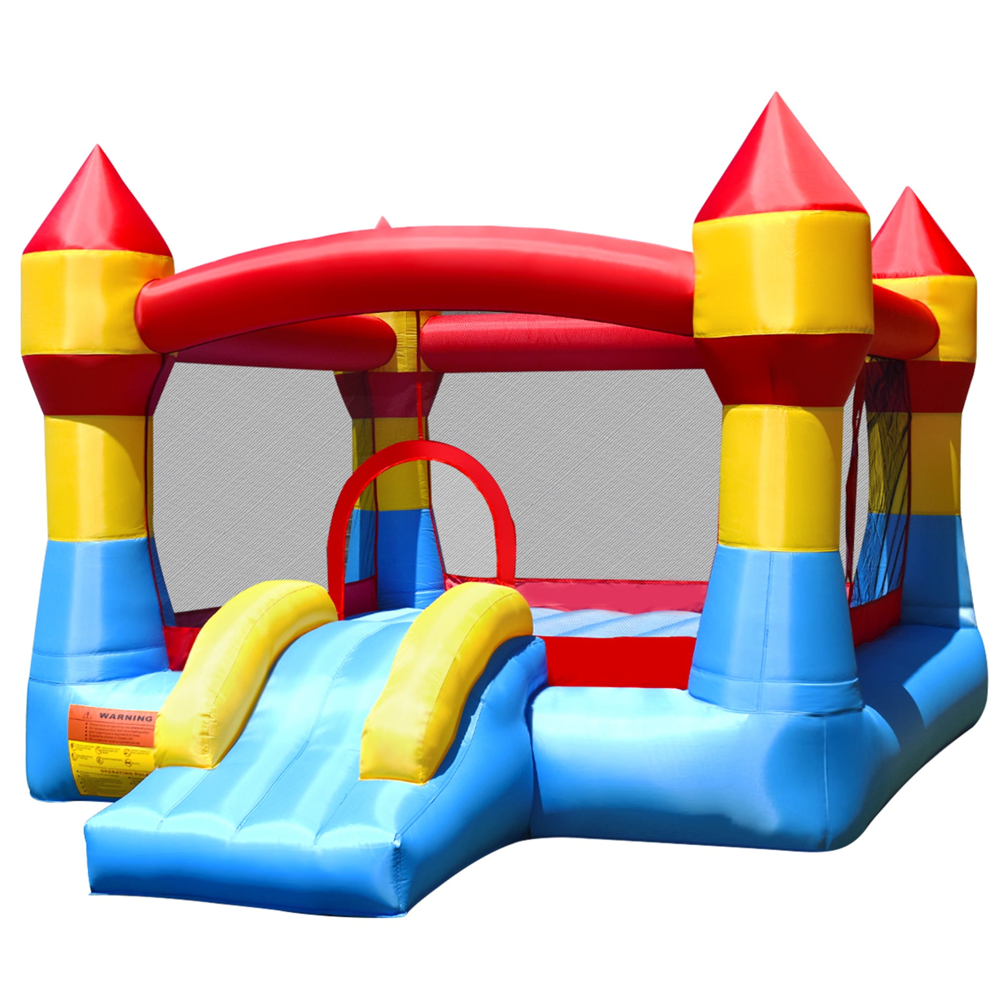 Costway Kid Inflatable Bounce House Castle Moonwalk Playhouse Jumper Slide