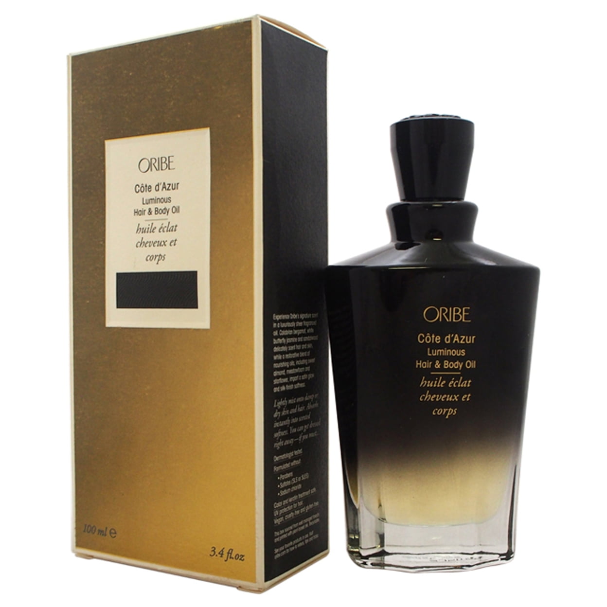 Cote d'Azur Luminous Hair & Body Oil by Oribe for Unisex - 3.4 oz Hair & Body Oil