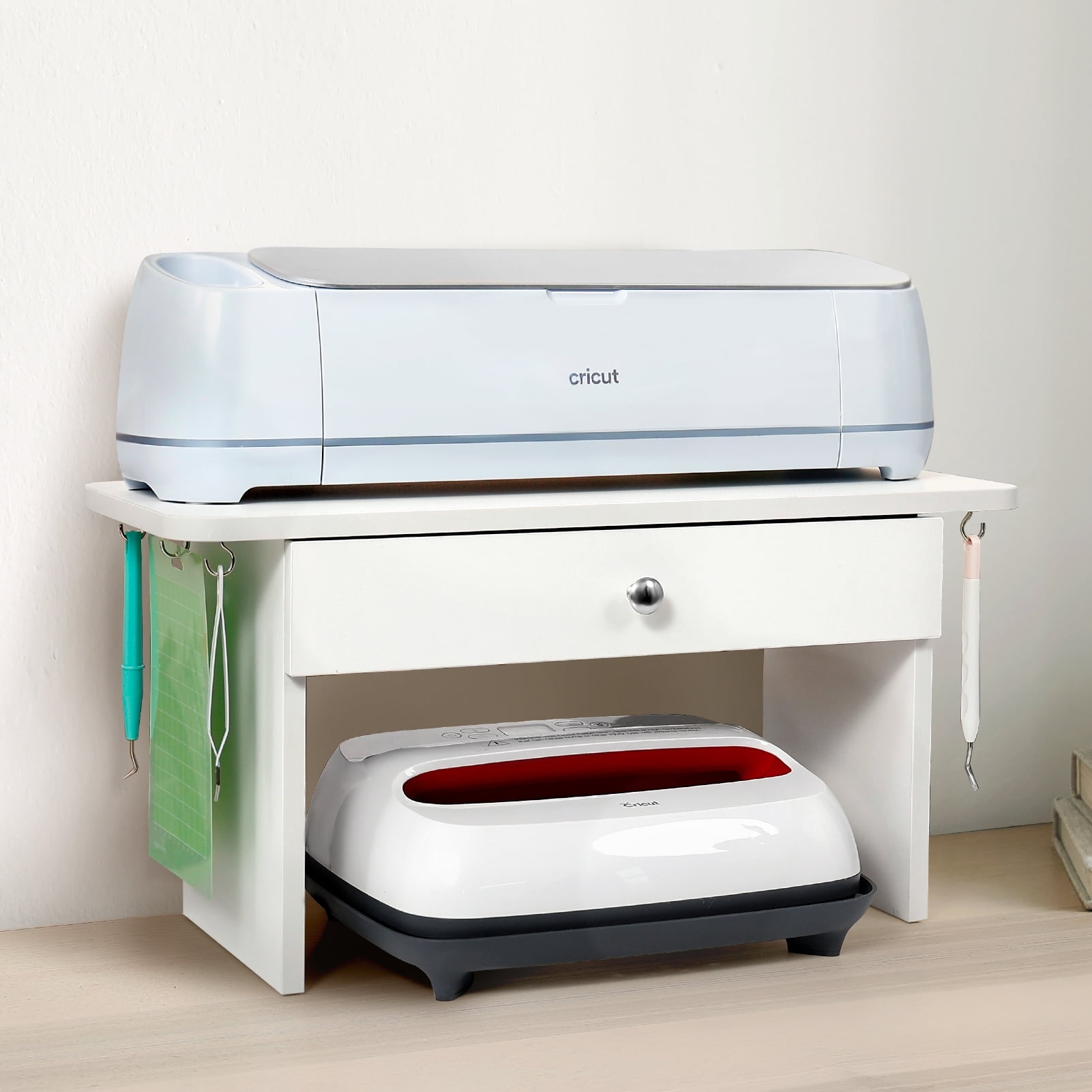 Crafit Desktop Storage Organizer Risen Cricut Machines Tools Holder for Craft Room Home Office