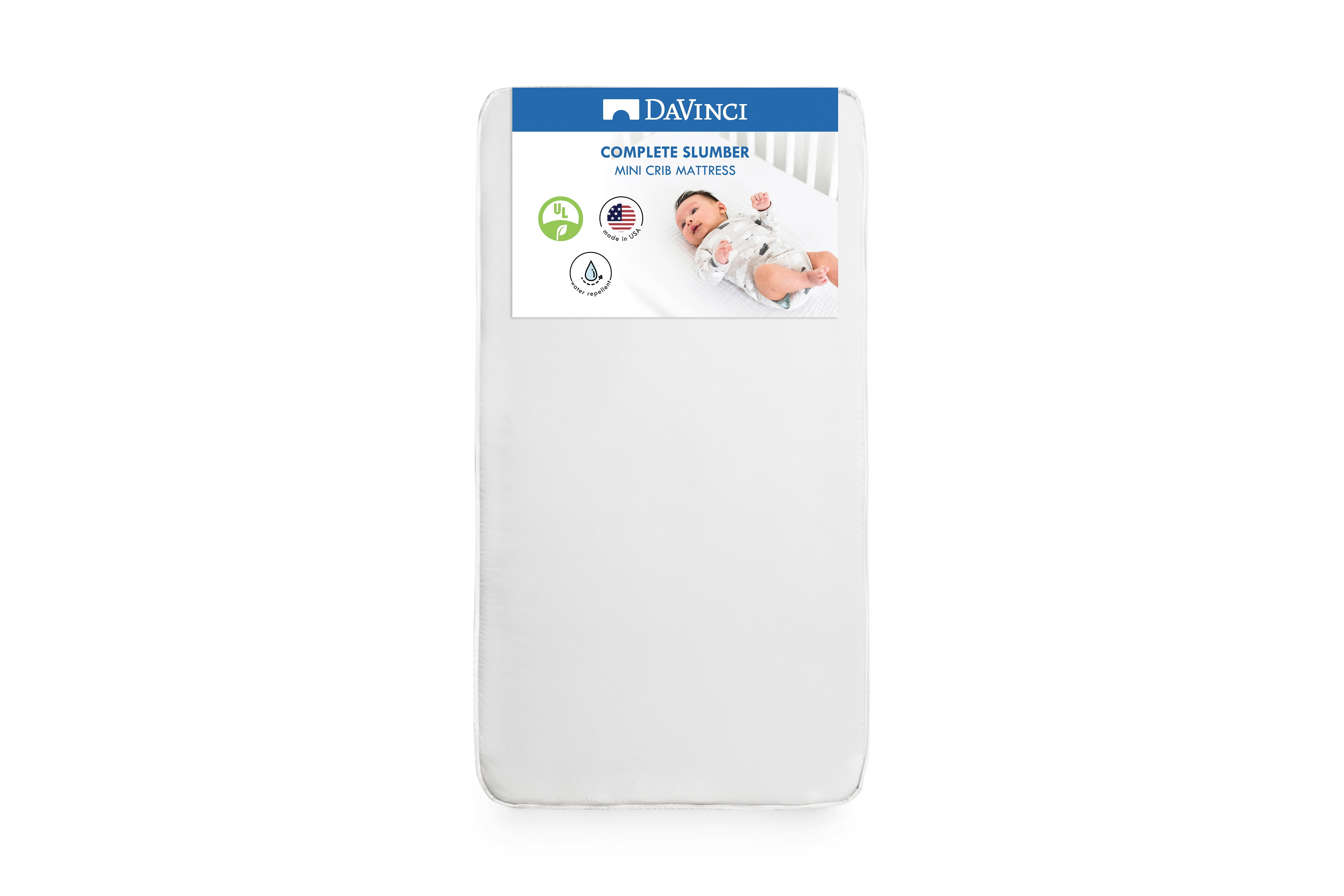 DaVinci Complete Slumber Mini Crib Mattress, Infant and Toddler