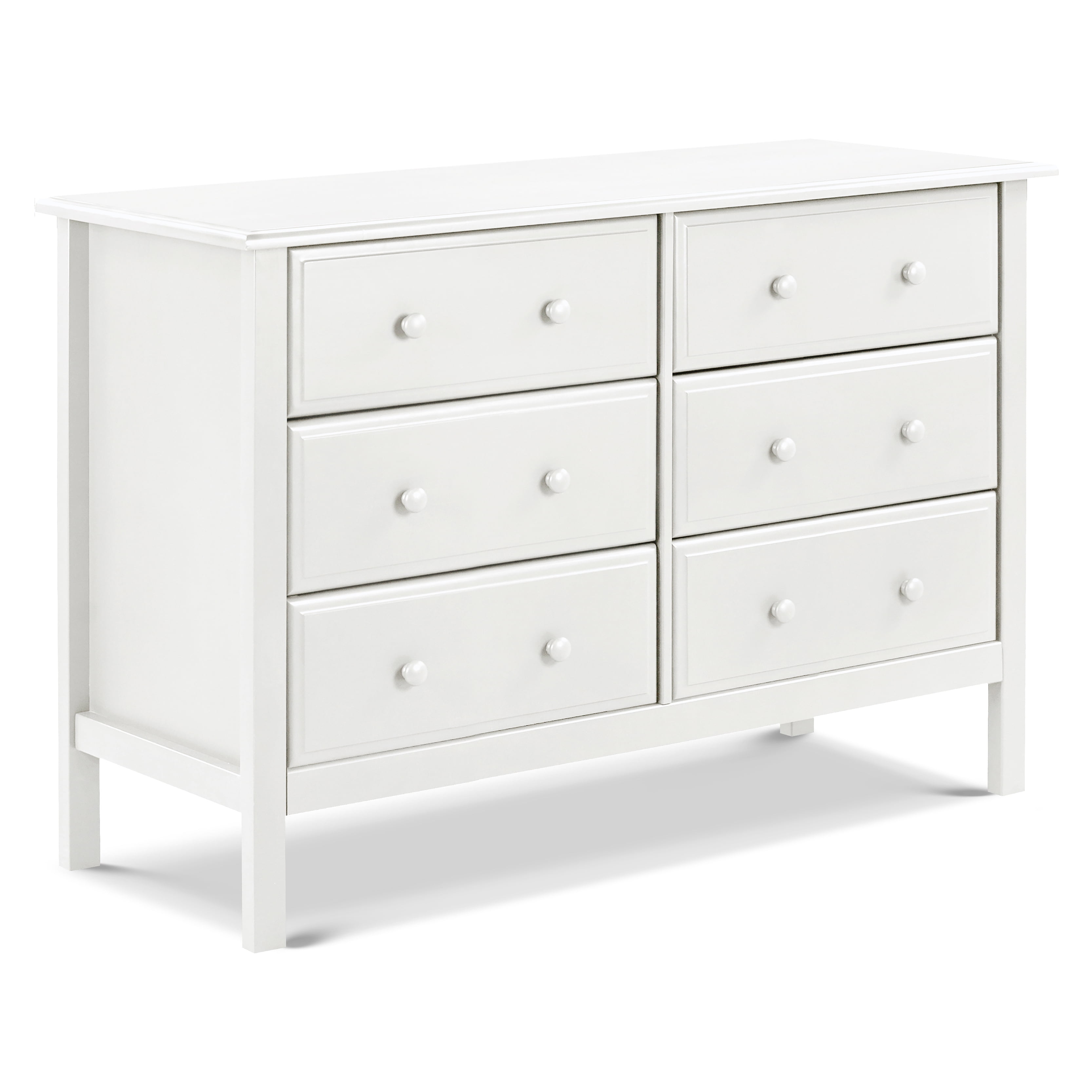 DaVinci Jayden 6-Drawer Double Wide Dresser in White