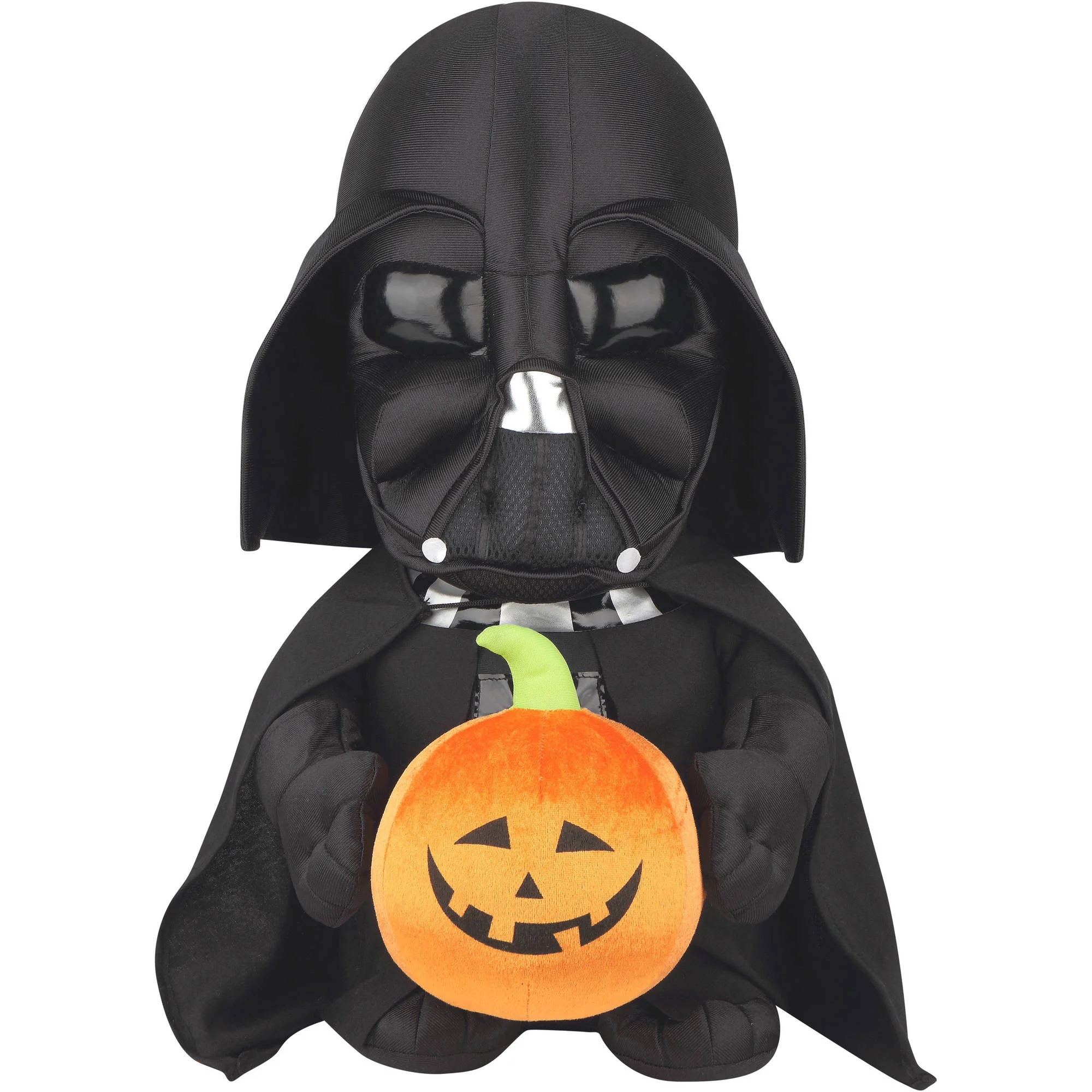 Darth Vader Holding Pumpkin Greeter Halloween Decoration