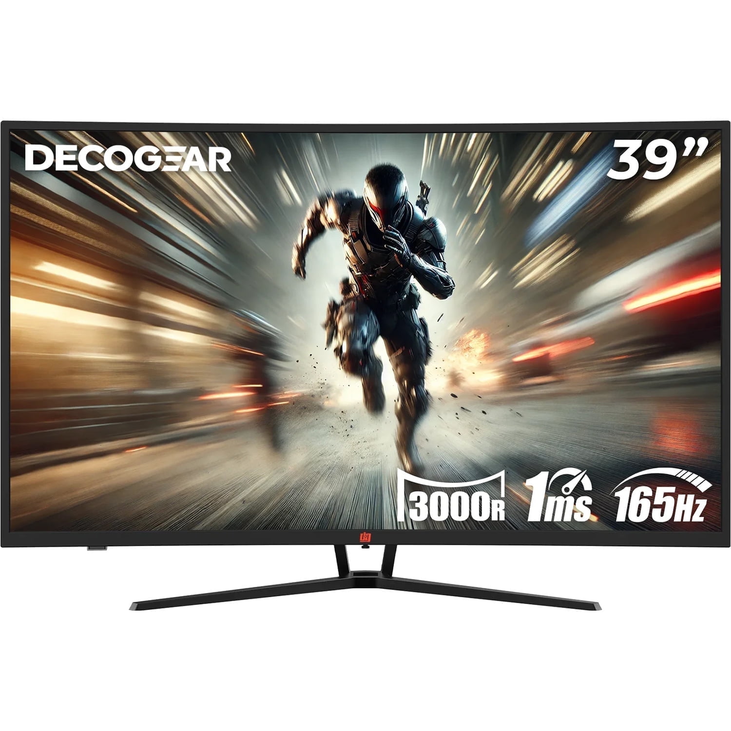 Deco Gear 39" Curved Widescreen Gaming Monitor | 2560x1440 1ms MPRT 165 Hz | 16:9 HDR400 4000:1