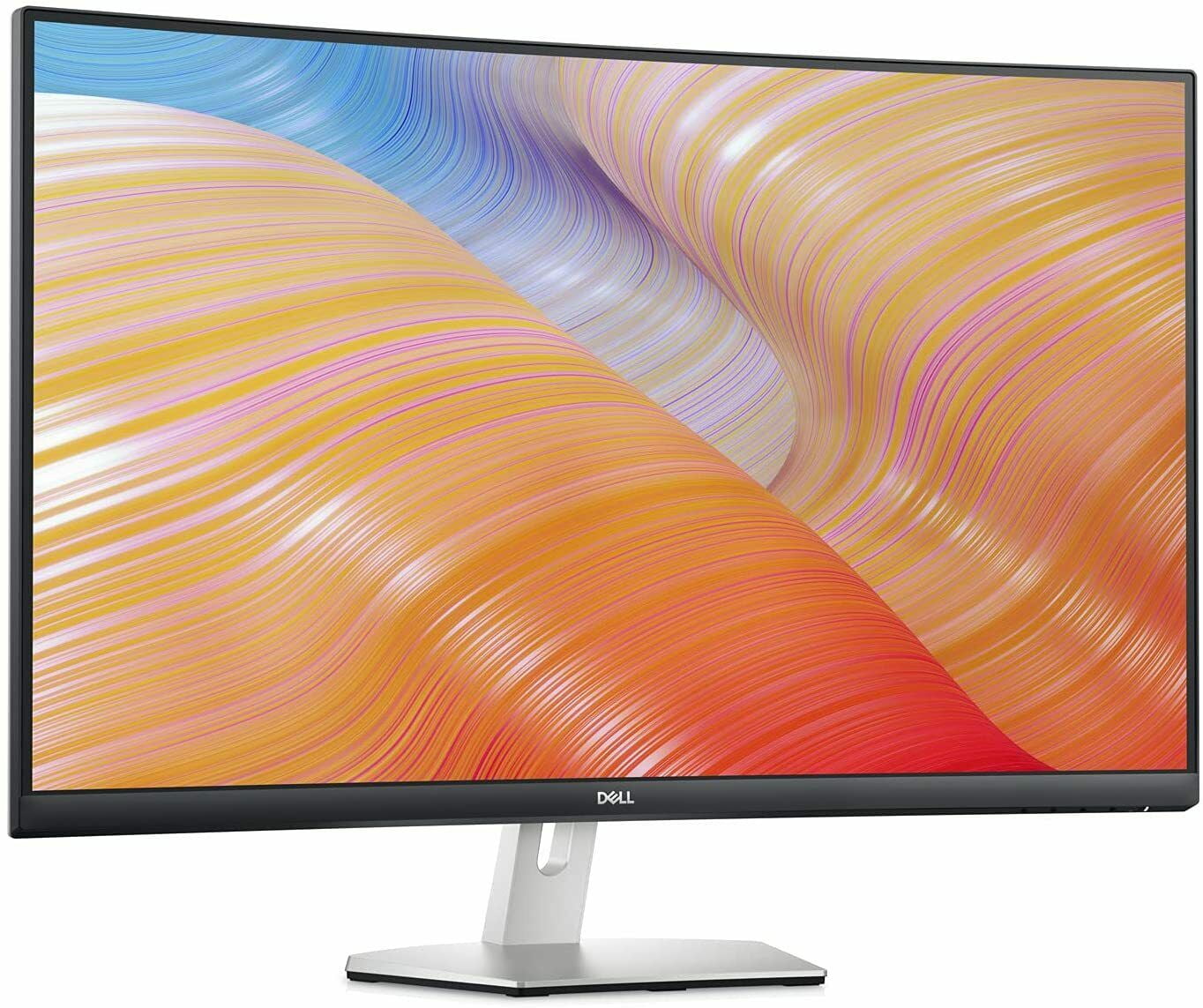 Dell S3222HN Curved Monitor - 31.5-inch FHD (1920x1080) 75Hz 4Ms 1800R Curved Display, HDMI Connectivity, AMD FreeSync Technology, Tilt Adjustability - Silver