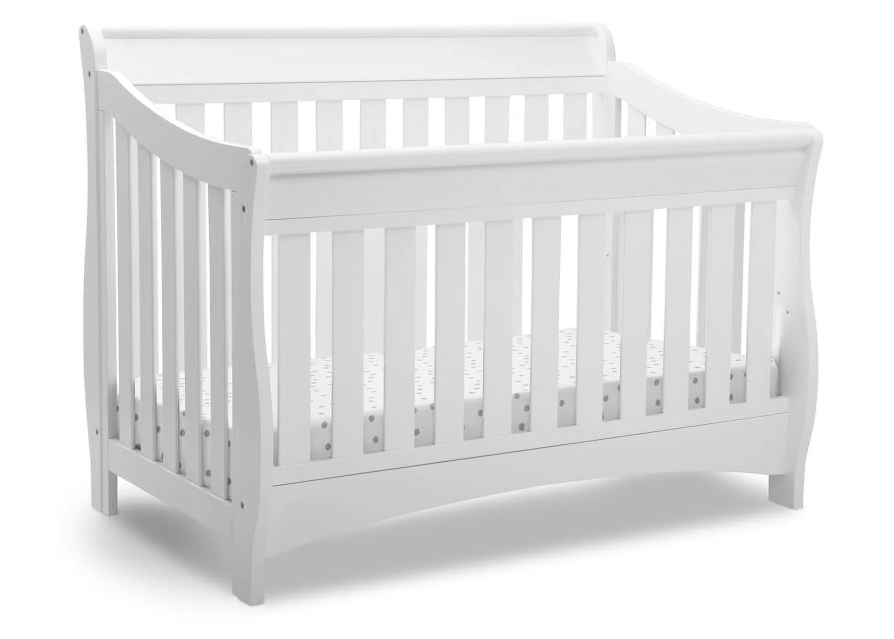 Delta Bentley S Series 4-in-1 Convertible Crib in White