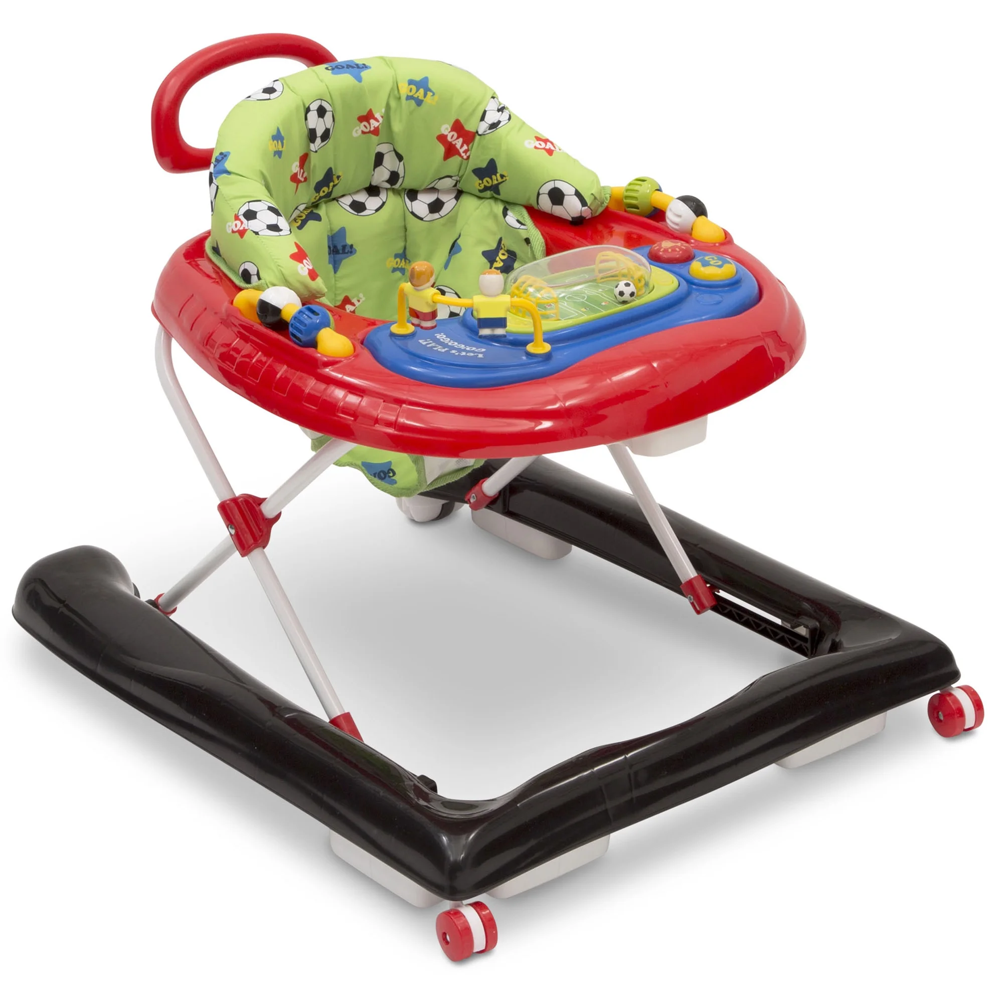 Delta Children Lil Goal Keeper 2-in-1 Baby Walker, Soccer