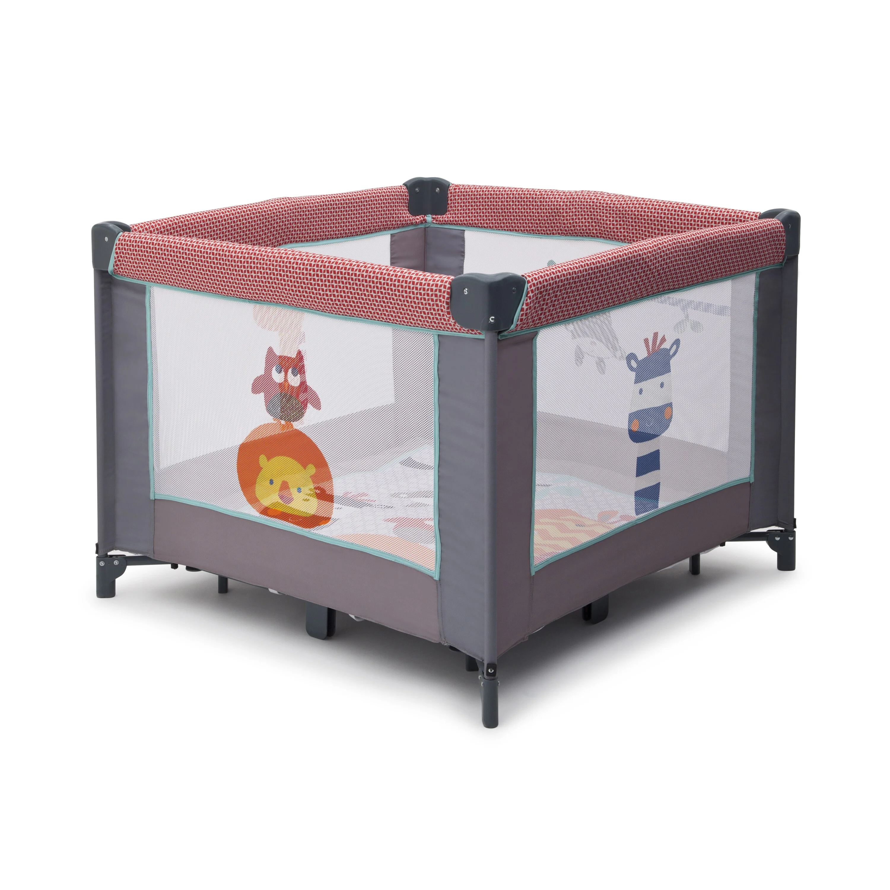 Delta Children Play Yard, Safari Fun, 36" x 36", Pack of 1