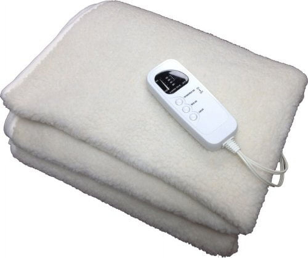 Deluxe Fleece Massage Table Warmer, w/ 12 Foot Power Cord. For Use with Massage Tables Only, Do Not Use as a Bed Blanket Warmer