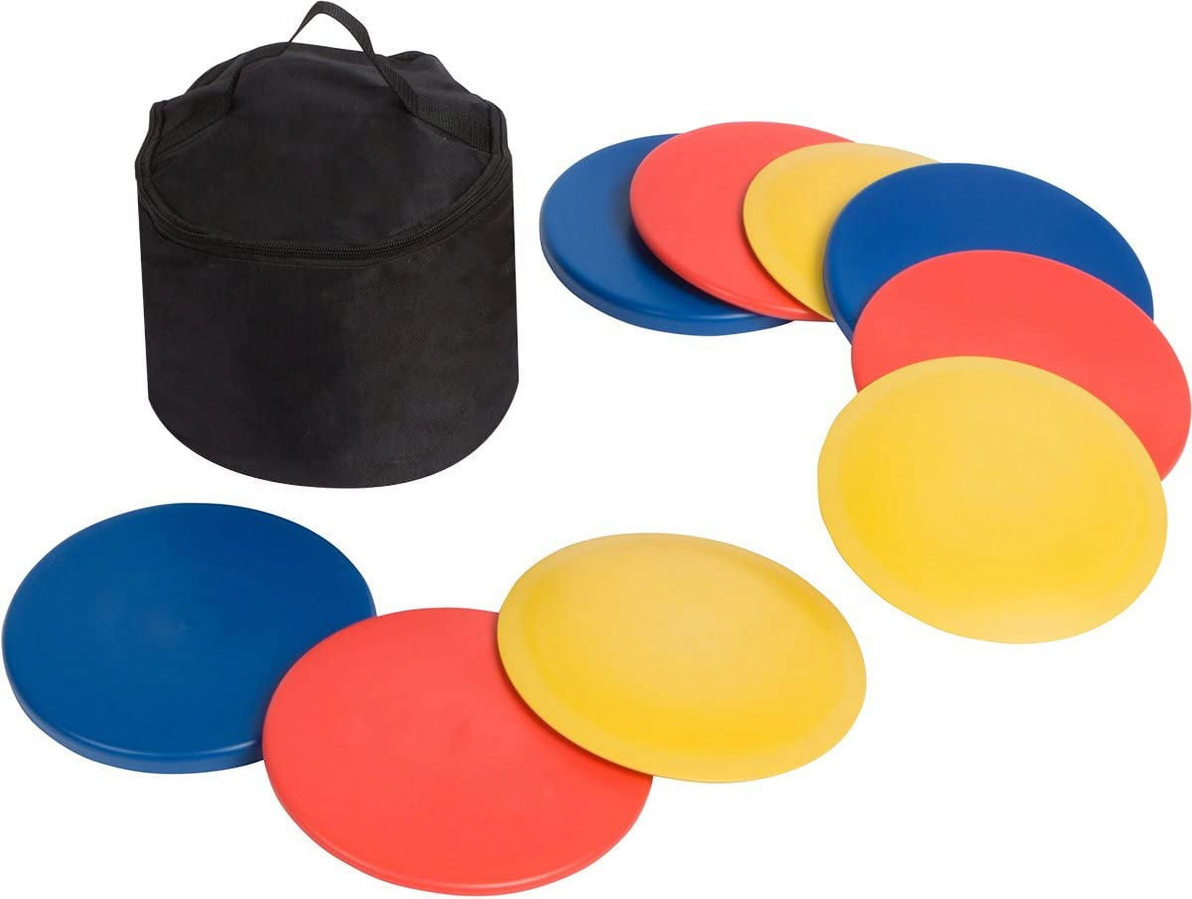 Disc Golf Set - With Disc Golf Bag - 9 Discs - By Trademark Innovations