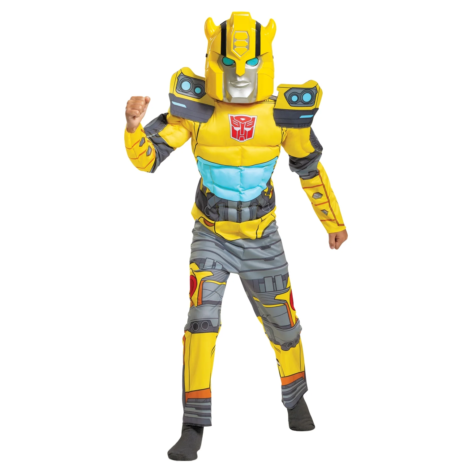 Disguise Costumes Transformers Bumblebee Eg Muscle Boy's Costume Small 4-6