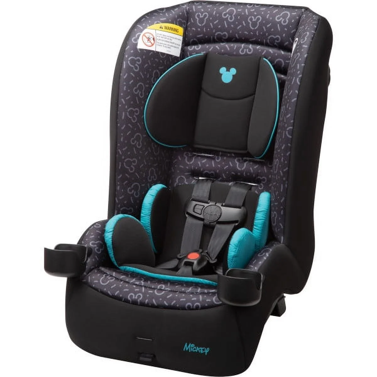 Disney Baby Jive 2-in-1 Convertible Car Seat, Mickey Teal, Infant & Toddler, Unisex