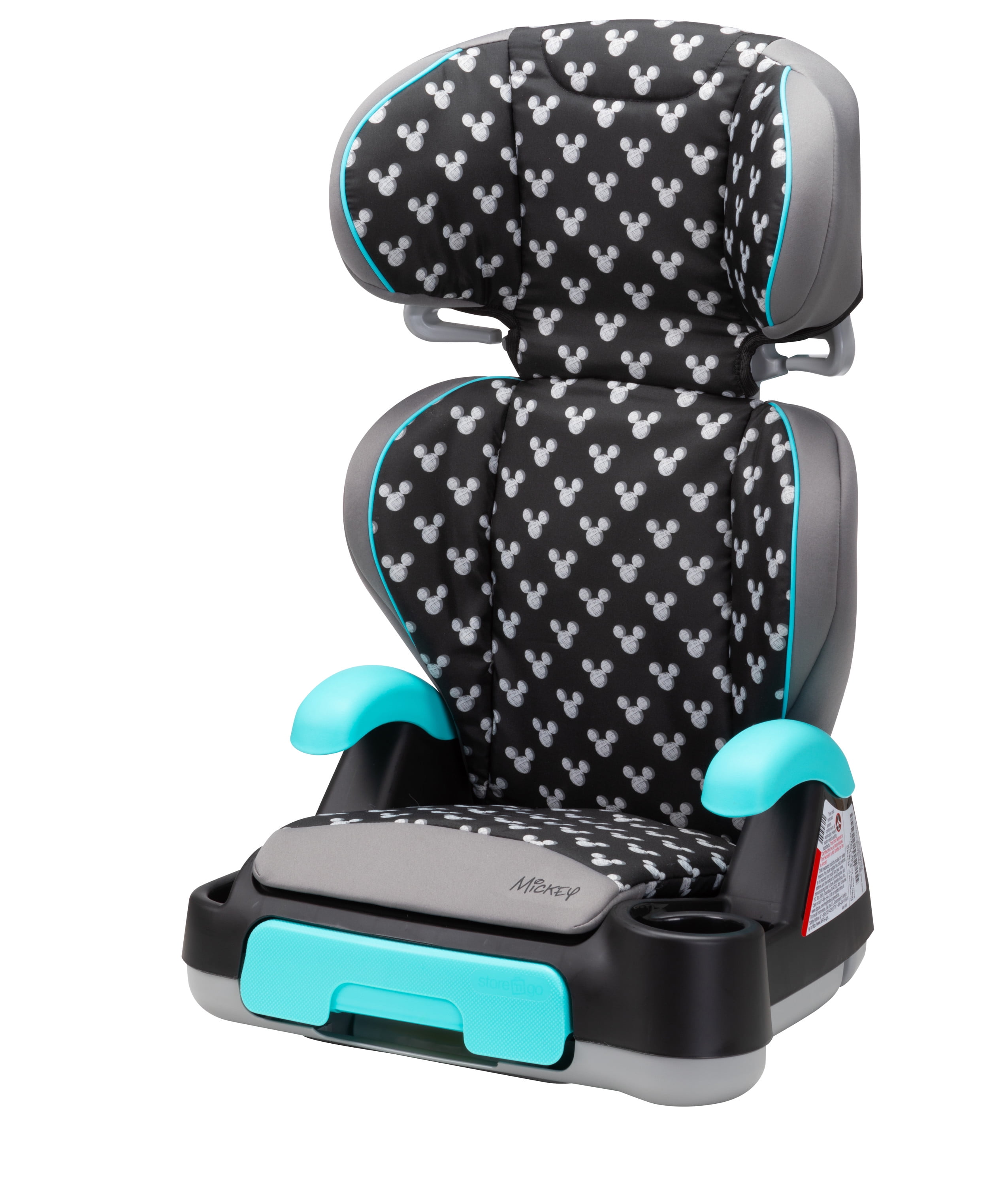 Disney Baby Store n Go Sport Booster Car Seat, Mickey Shadow, Toddler, Unisex