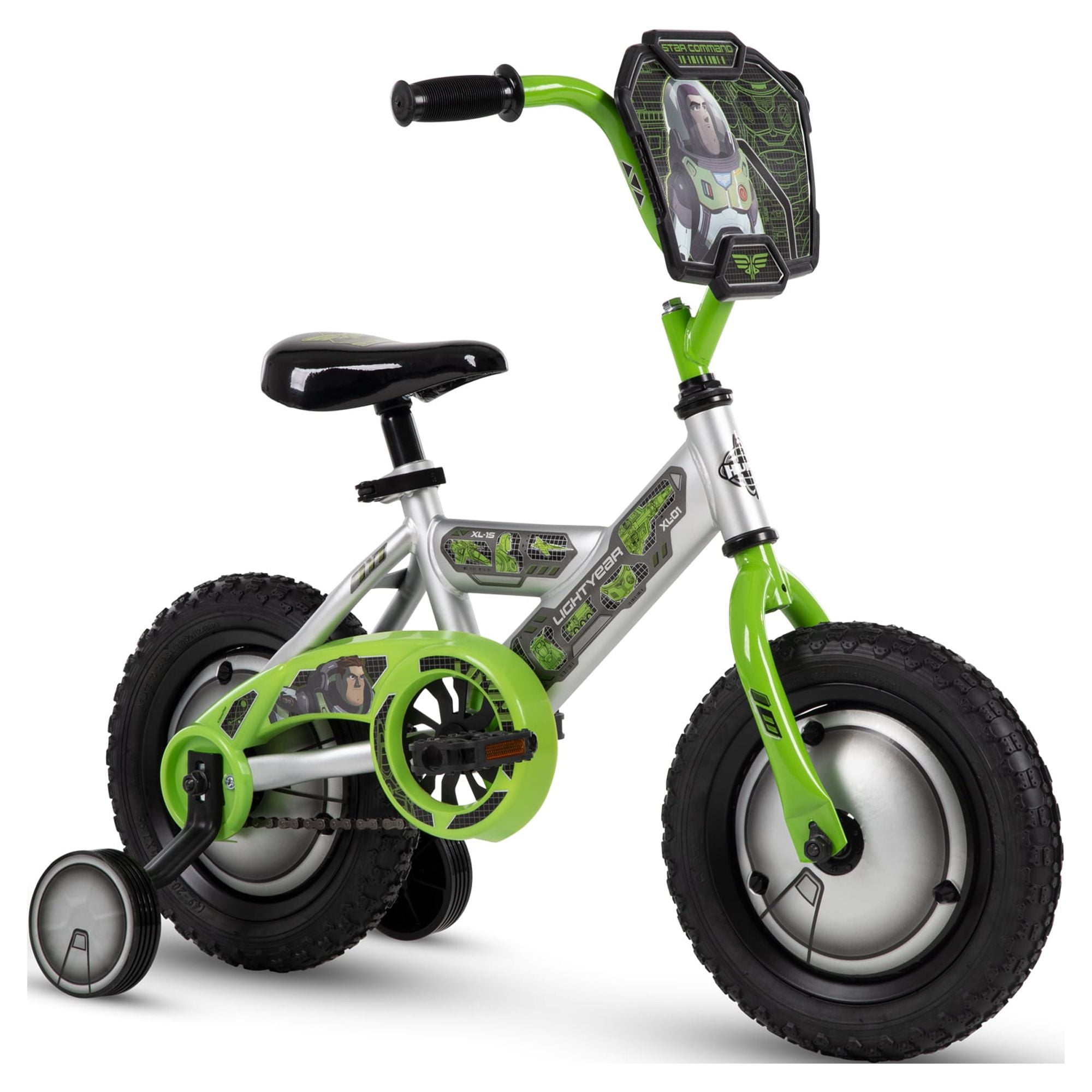 Disney Pixar Lightyear 12-inch Bike by Huffy, Silver