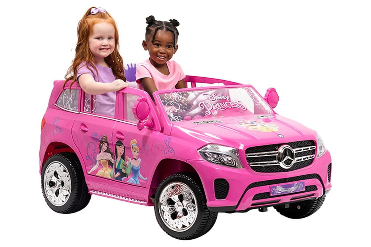 Disney Princess 12 Volt Mercedes GLS-320 Battery Powered Ride-on for Girls ages 3 to 5 with maximum speed of 5 MPH