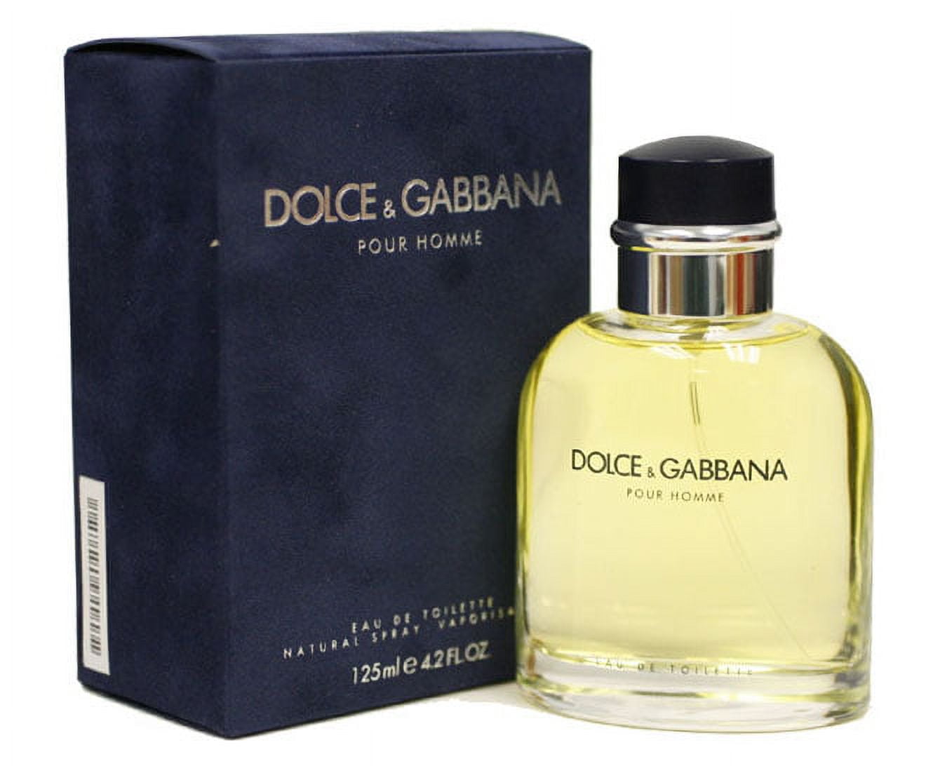 Dolce & Gabbana Pour Homme Eau de Toilette Spray, Cologne for Men, 4.2 Oz