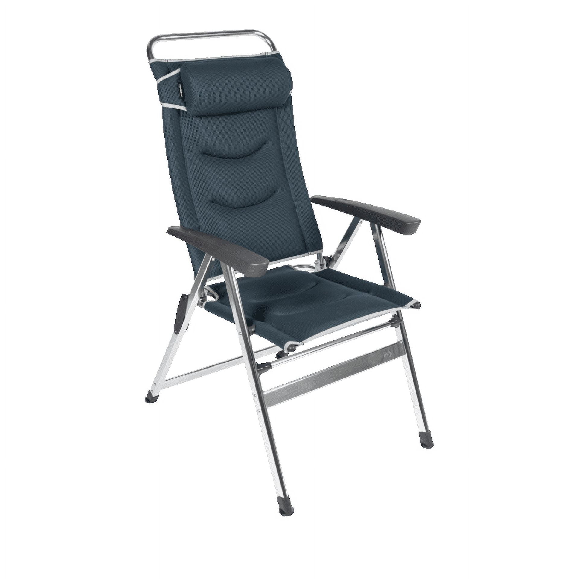 Domestic Quattro Milano Camping Chair with Arm Rest, Ocean
