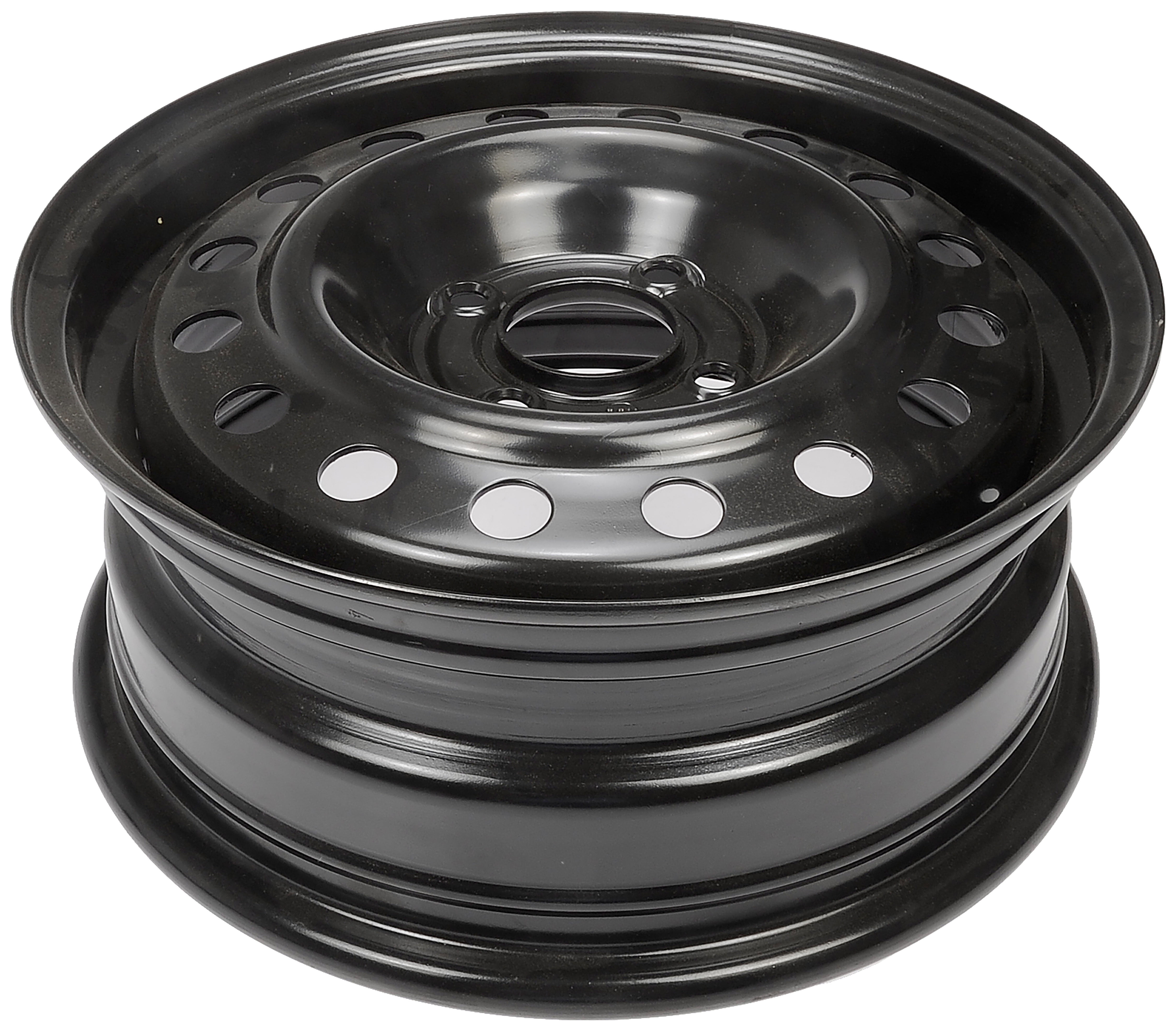 Dorman 939-115 Steel 15" Wheel Rim 15 x 6-inch 4-Lug Black, for Specific Ford Models