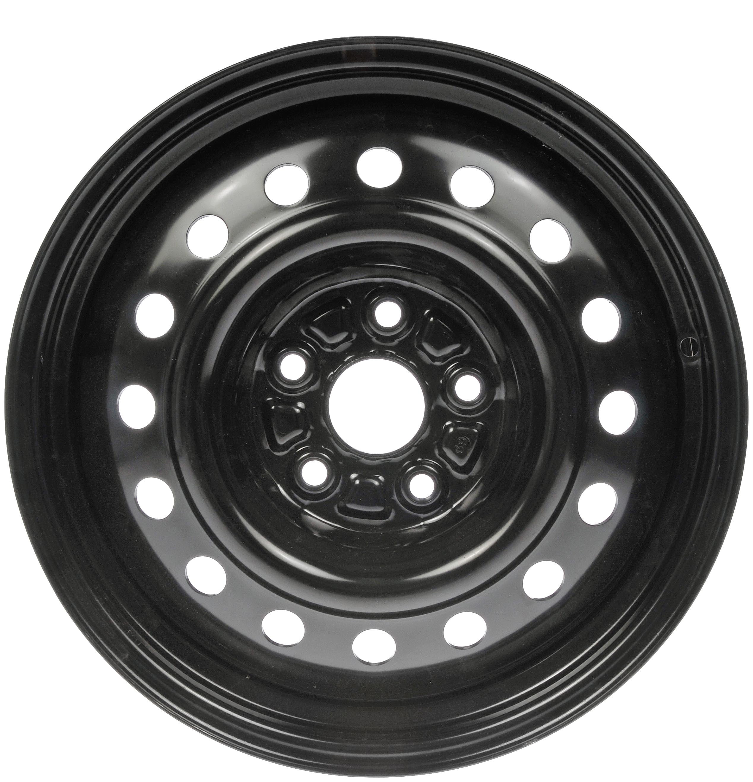 Dorman 939-116 Steel 16" Wheel Rim 16 x 6.5-inch 5-Lug Black, for Specific Volkswagen Models