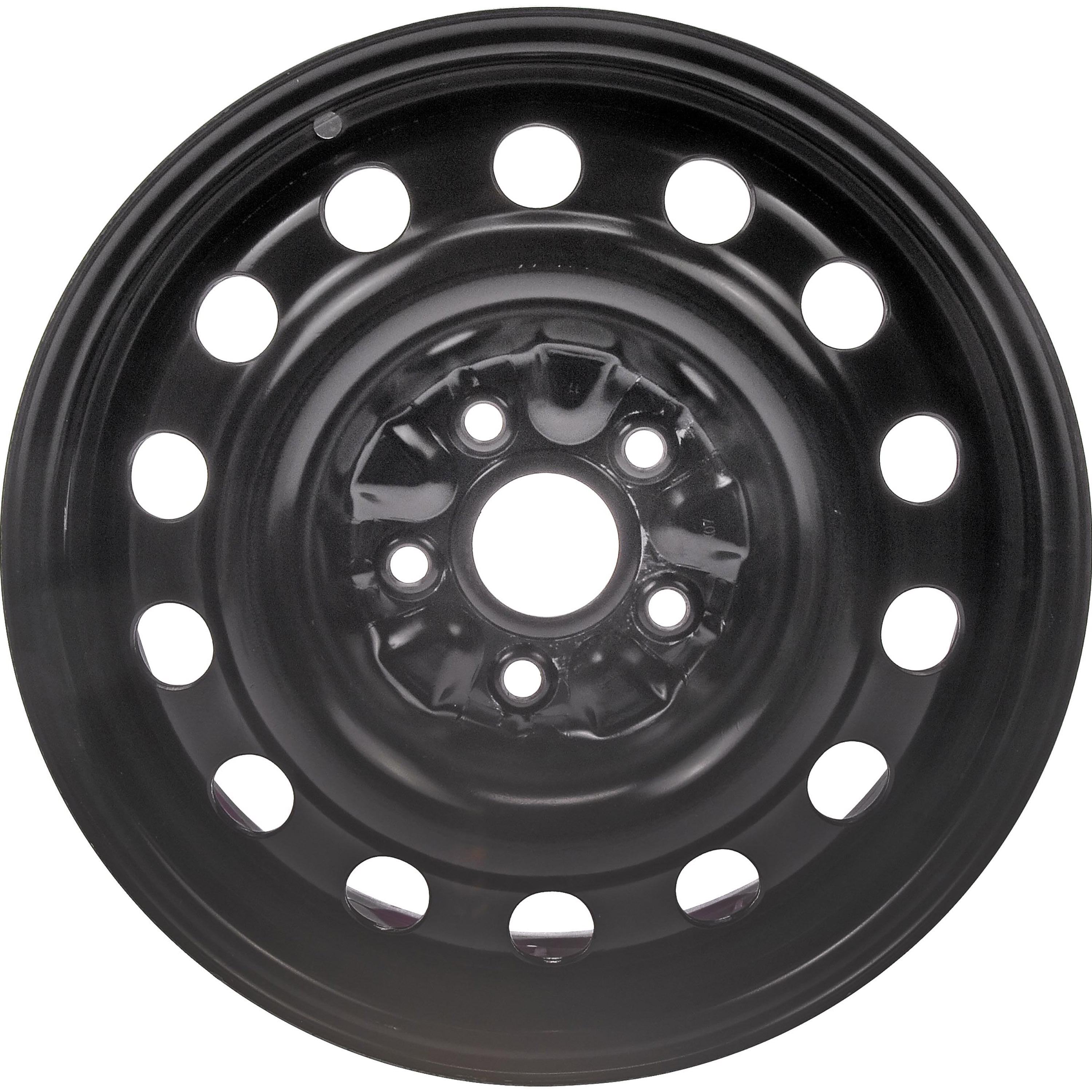 Dorman 939-121 Steel 16" Wheel Rim 16 x 6.5-inch 5-Lug Black, for Specific Toyota Models