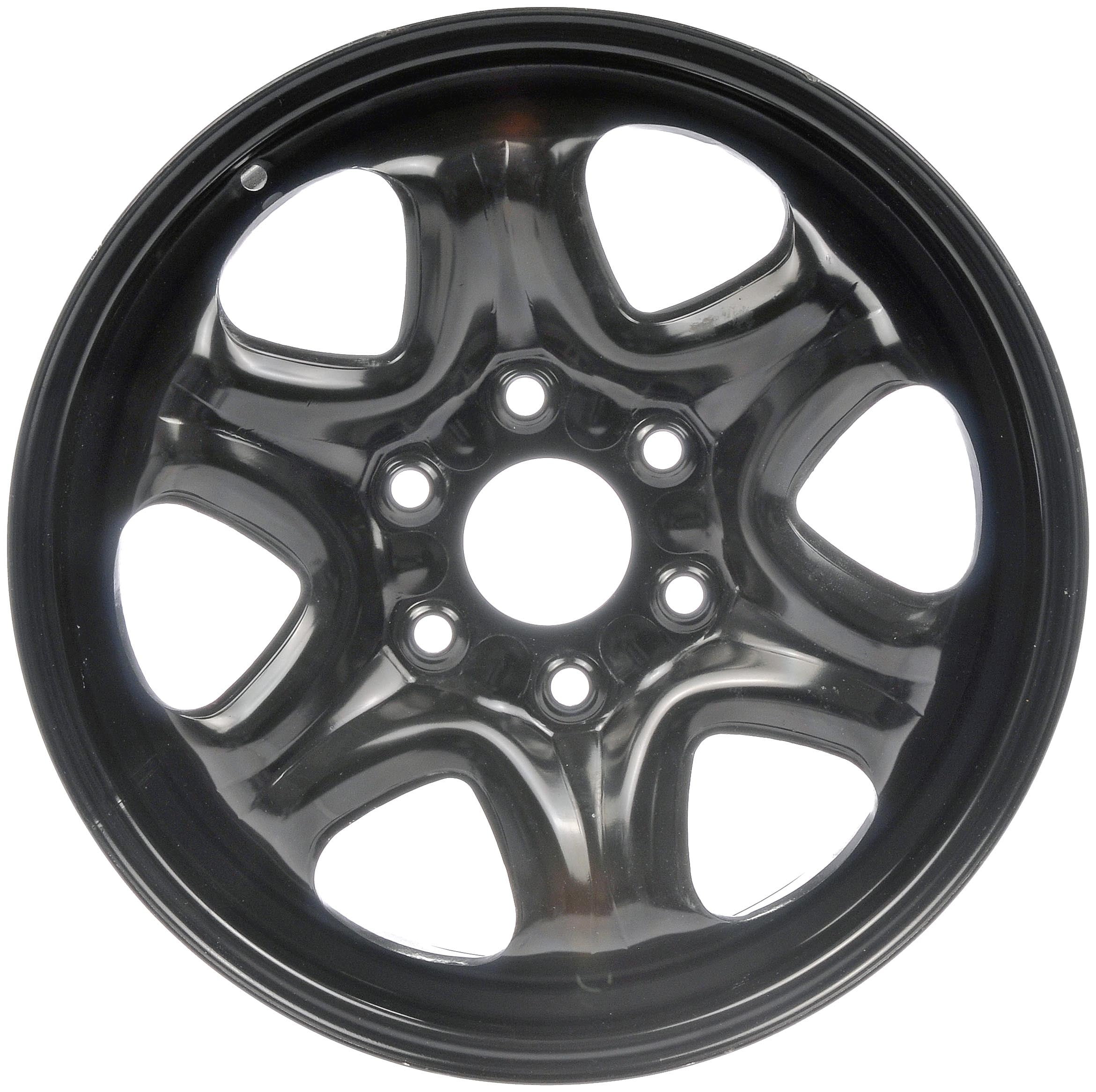 Dorman 939-161 Steel 17" Wheel Rim 17 x 7.5-inch 6-Lug Black, for Specific Chevrolet Models