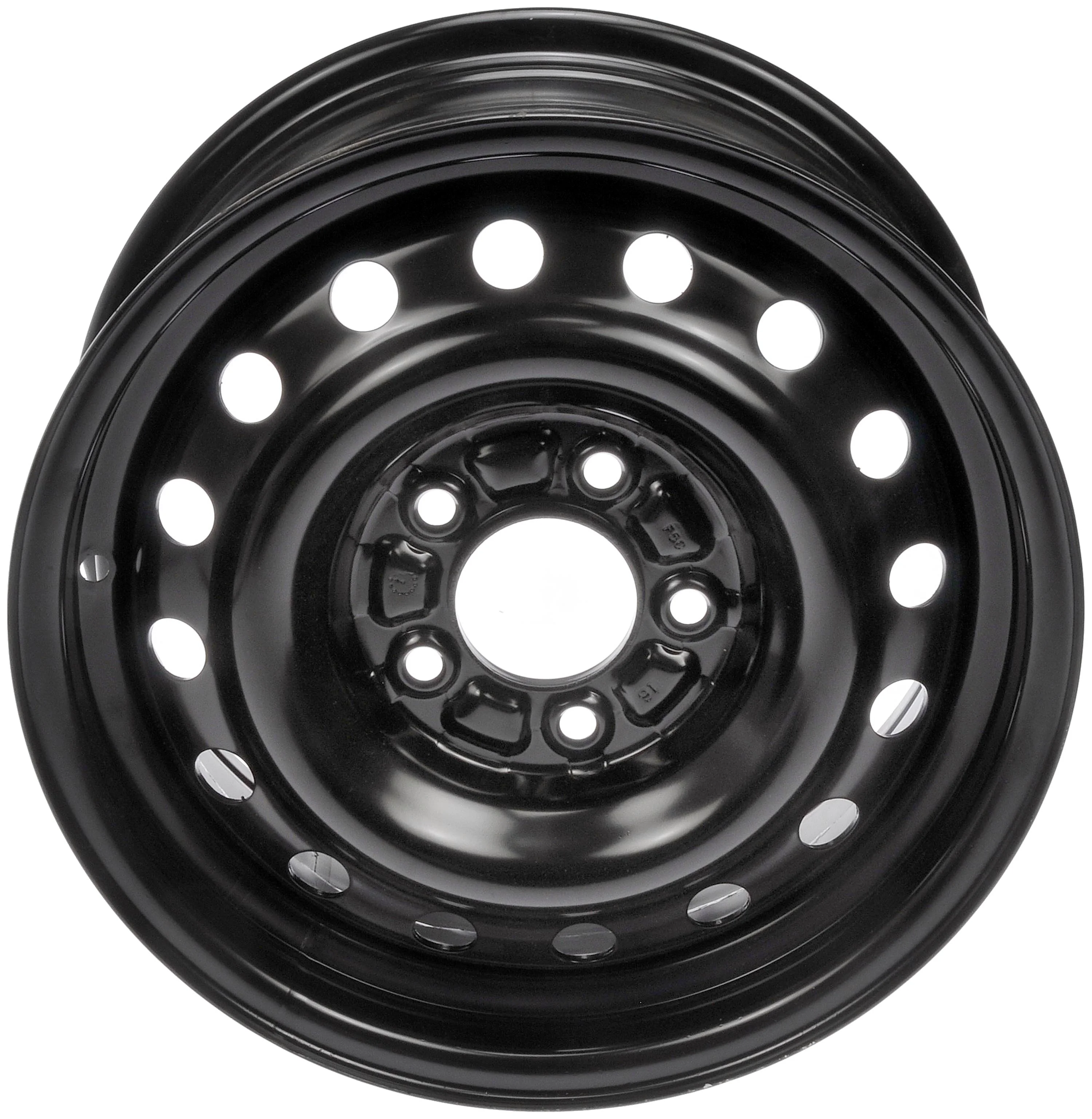 Dorman 939-165 Steel 15" Wheel Rim 15 x 6.5-inch 5-Lug Black, for Specific Chrysler / Dodge Models