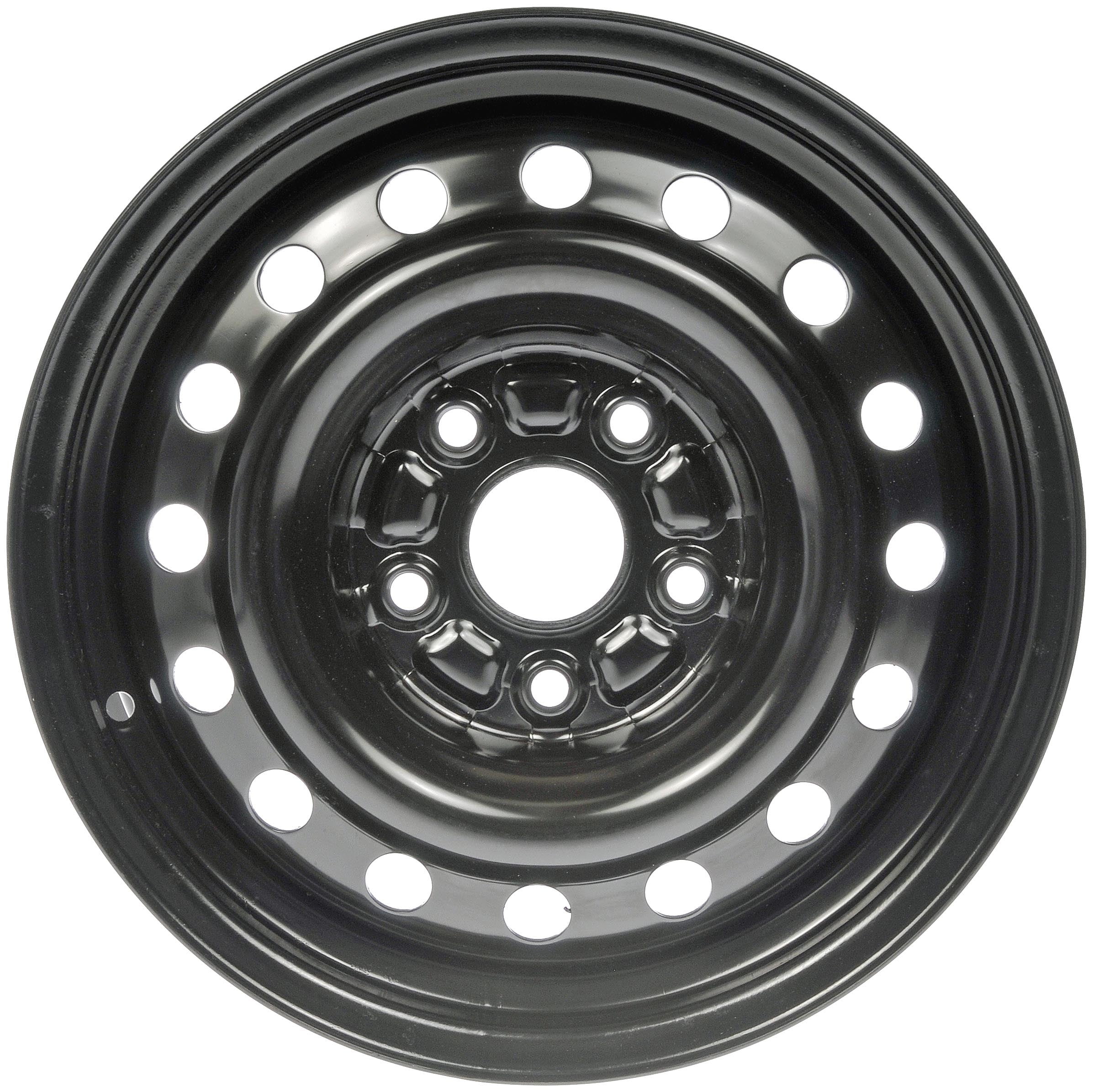 Dorman 939-194 Steel 15" Wheel Rim 15 x 6.5-inch 5-Lug Black, for Specific Toyota Models