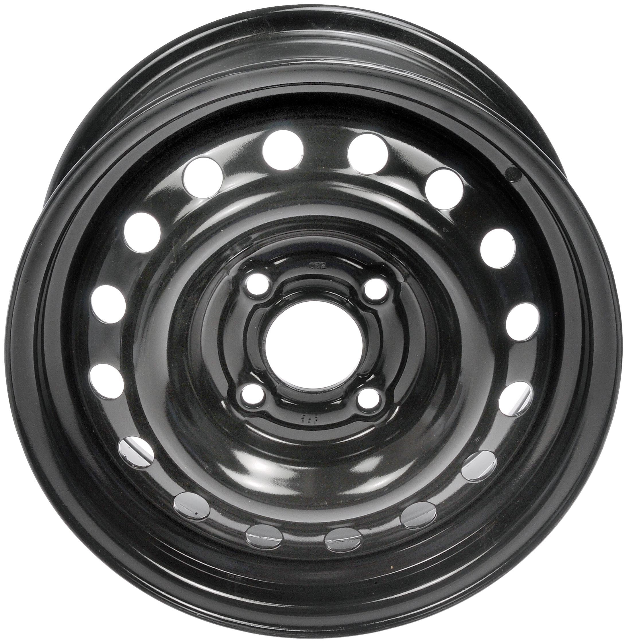Dorman 939-226 Steel 15" Wheel Rim 15 x 6.5-inch 4-Lug Black, for Specific Nissan Models