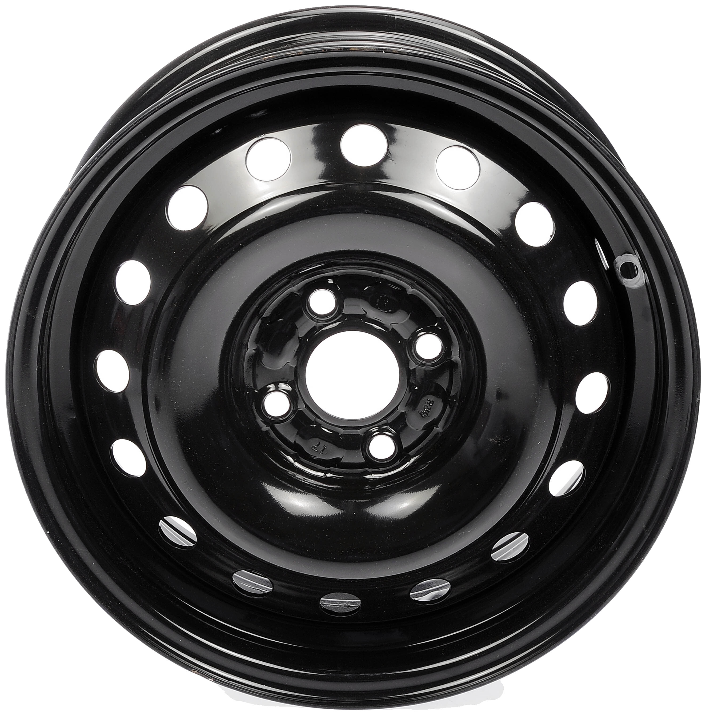 Dorman 939-246 Steel 15" Wheel Rim 15 x 6-inch 4-Lug Black, for Specific Chevrolet / Pontiac Models