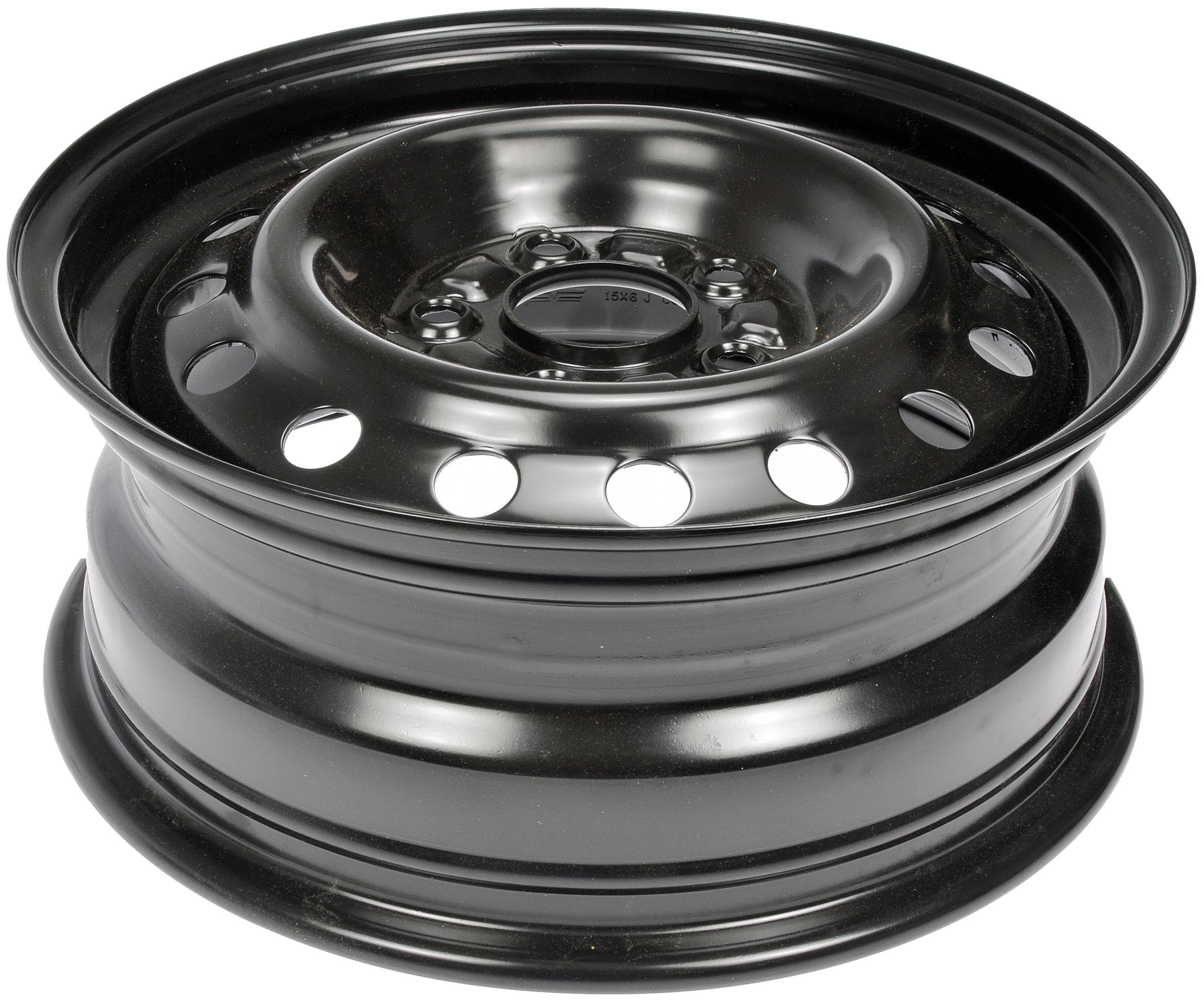 Dorman 939-265 Steel 15" Wheel Rim 15 x 6-inch 5-Lug Black, for Specific Honda Models