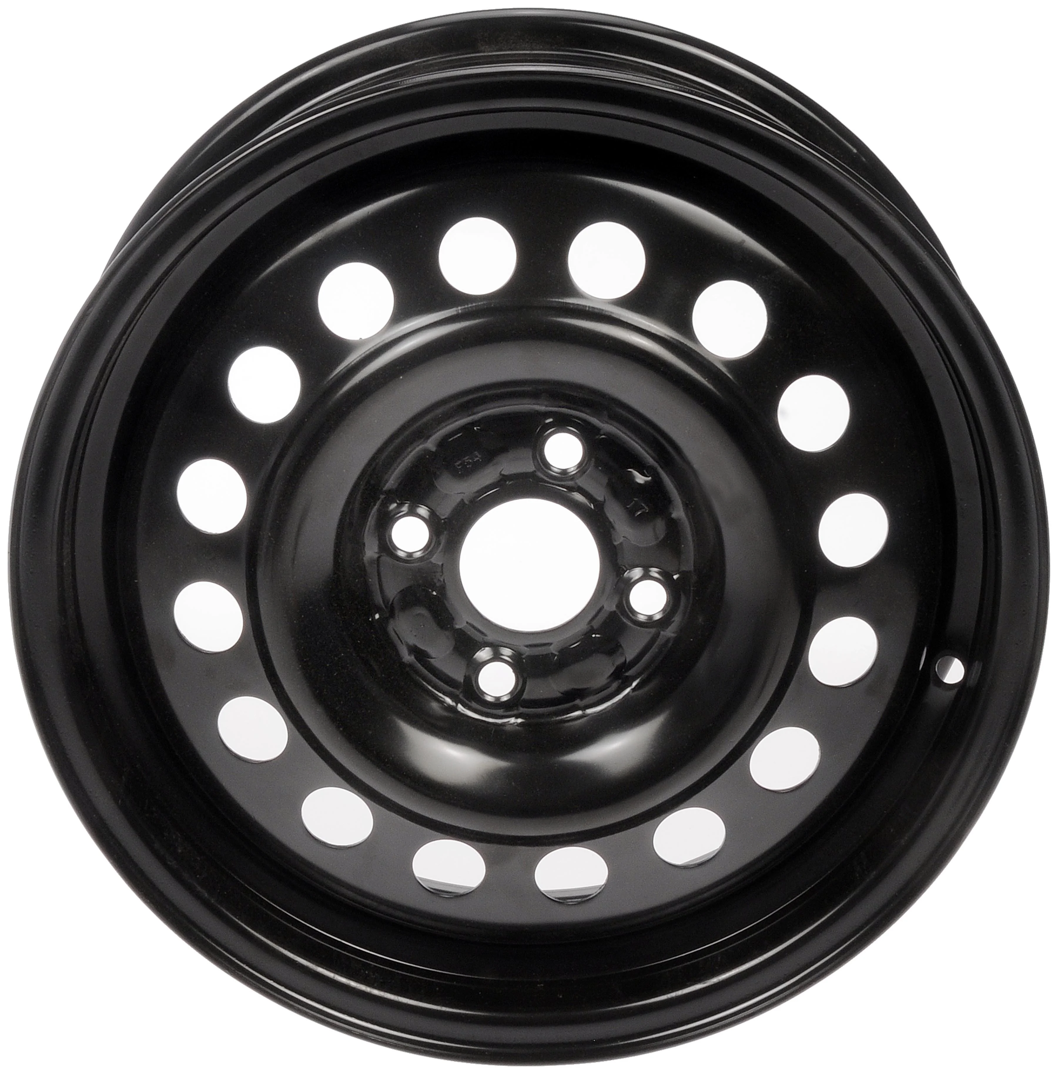 Dorman 939-304 Steel 15" Wheel Rim 15 x 5.5-inch 4-Lug Black, for Specific Honda Models