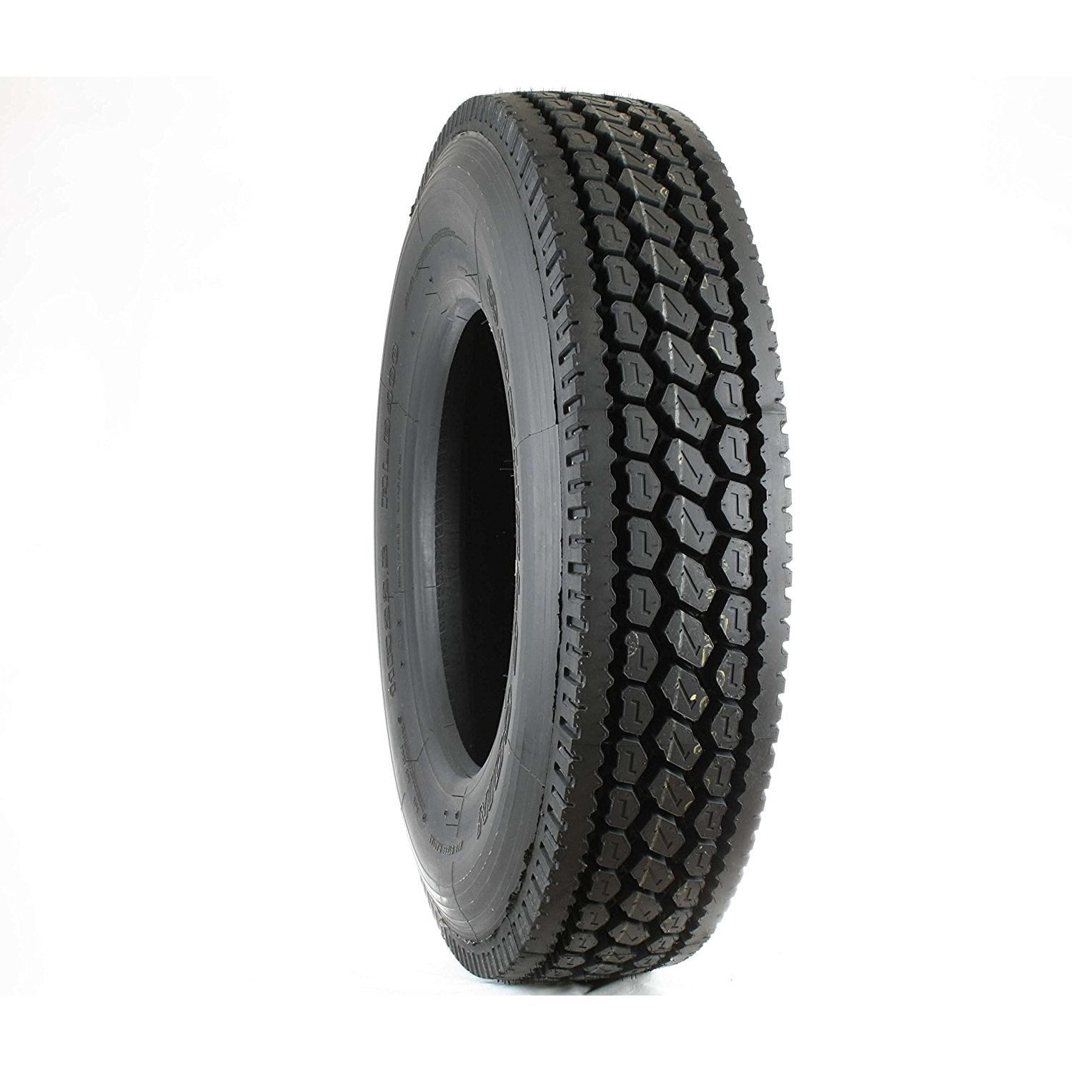 Double Coin RLB400 Closed Shoulder Drive-Position Commercial Radial Truck Tire - 295/75R22.5 14 ply