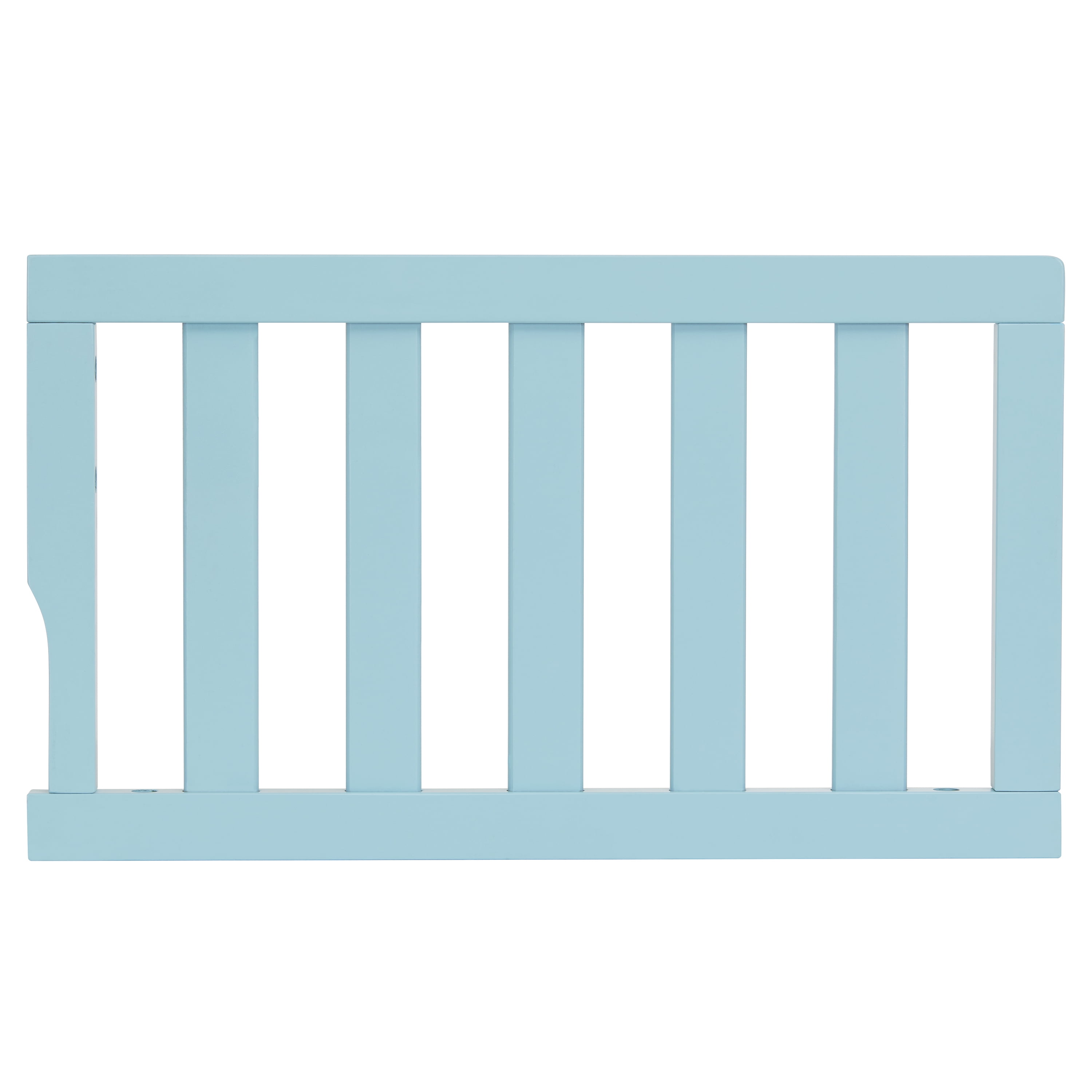 Dream On Me Convertible Crib Toddler Guard Rail in Aqua Sky, Converts Cribs to Toddler Beds