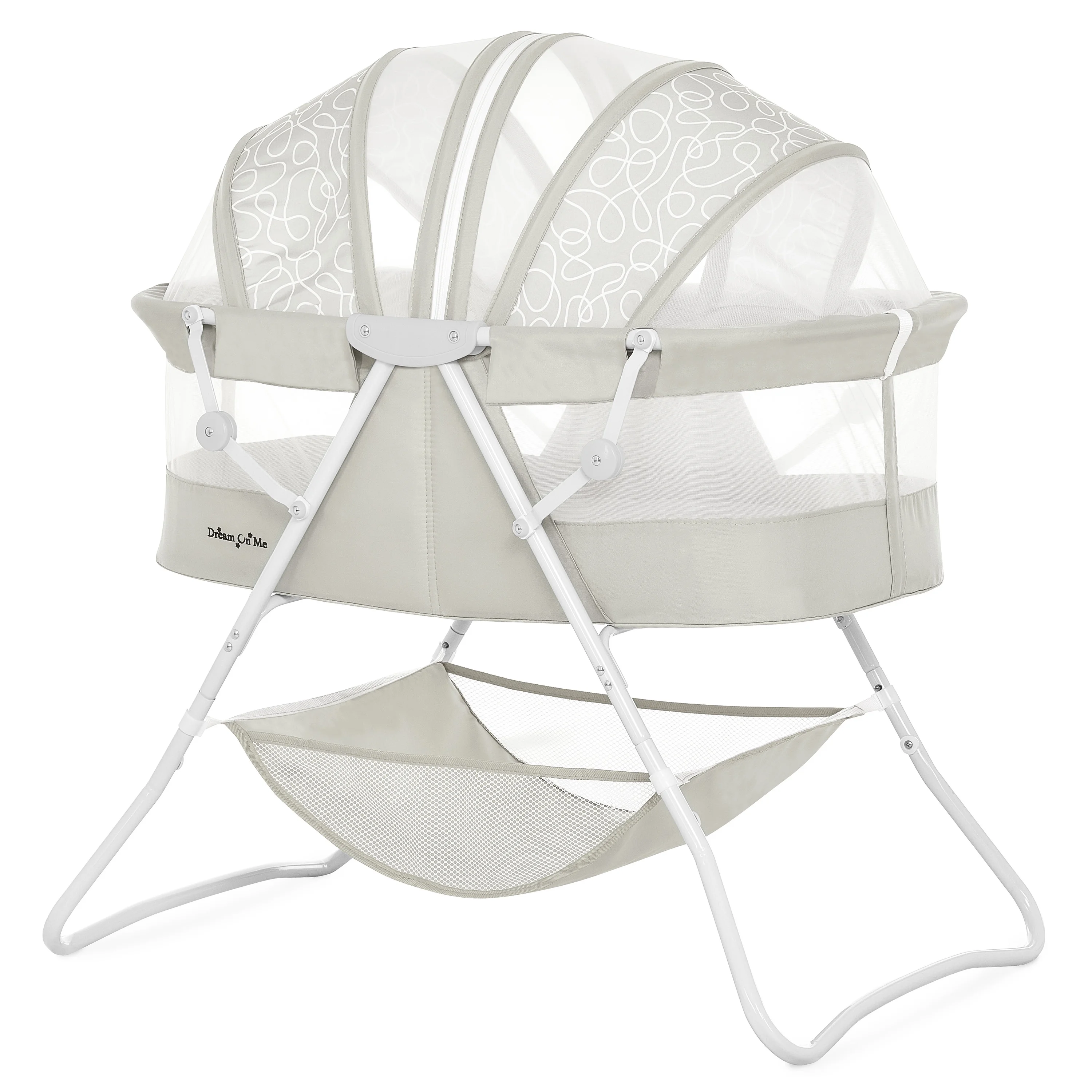 Dream On Me Karley Bassinet, Cool Gray