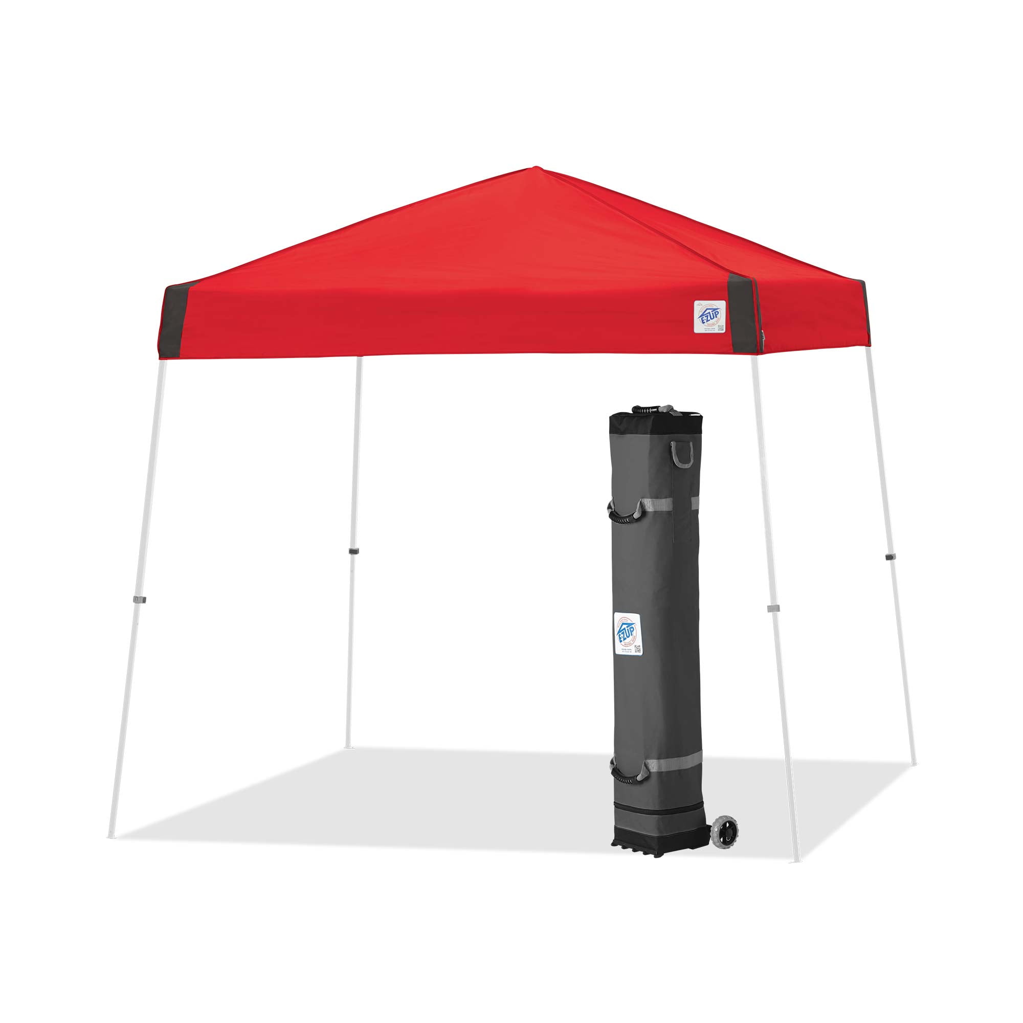 E-Z UP® Vista Instant Shelter®, Outdoor Shelter Canopy 12' x 12', Red