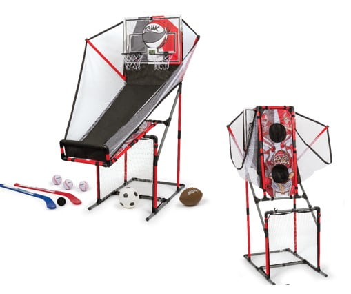 EastPoint Sports 5-in-1 Sportscenter - Includes Basketball, Football, Baseball, Soccer, and Hockey