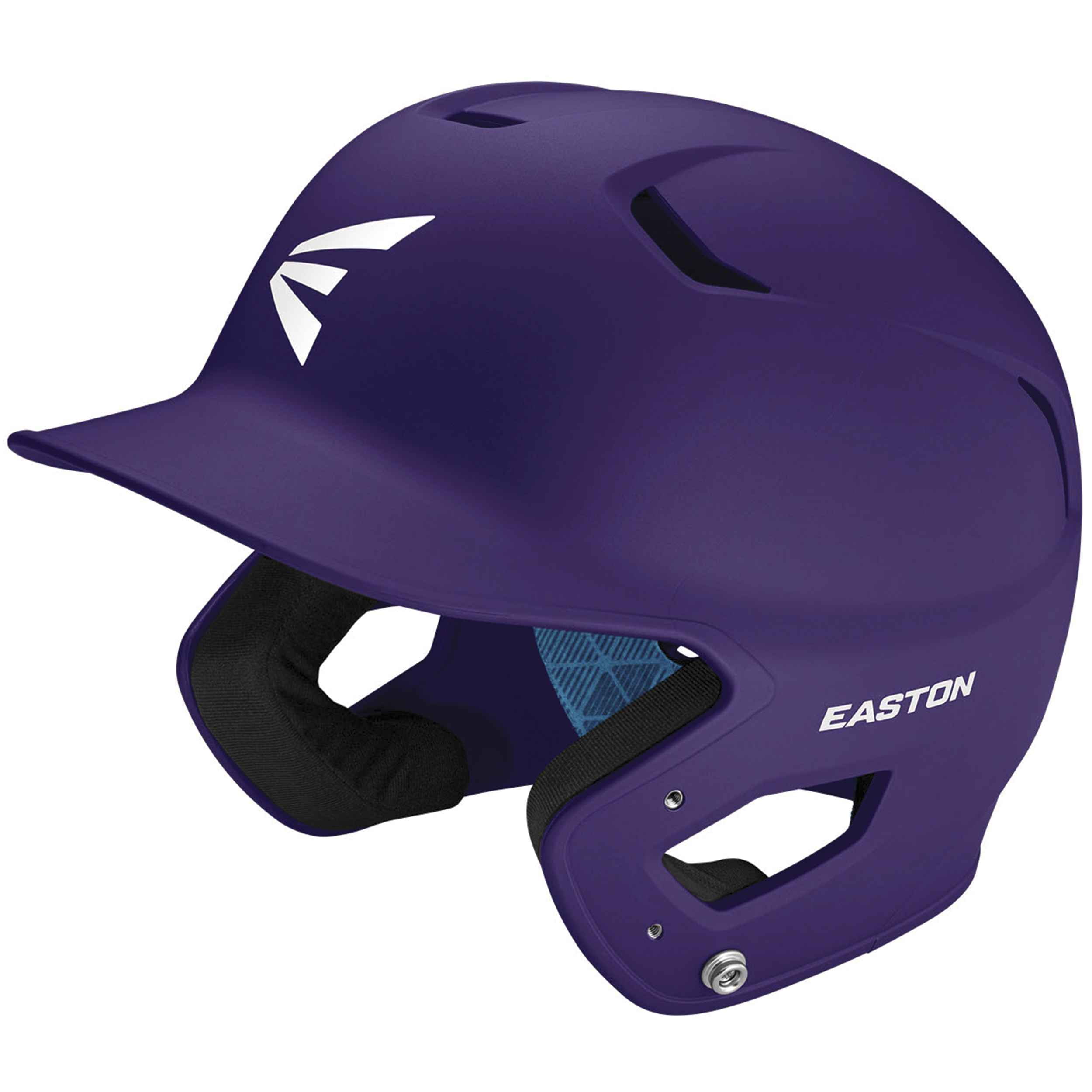 Easton Z5 2.0 Matte Solid Batting Helmet - Junior | Matte Purple | Junior