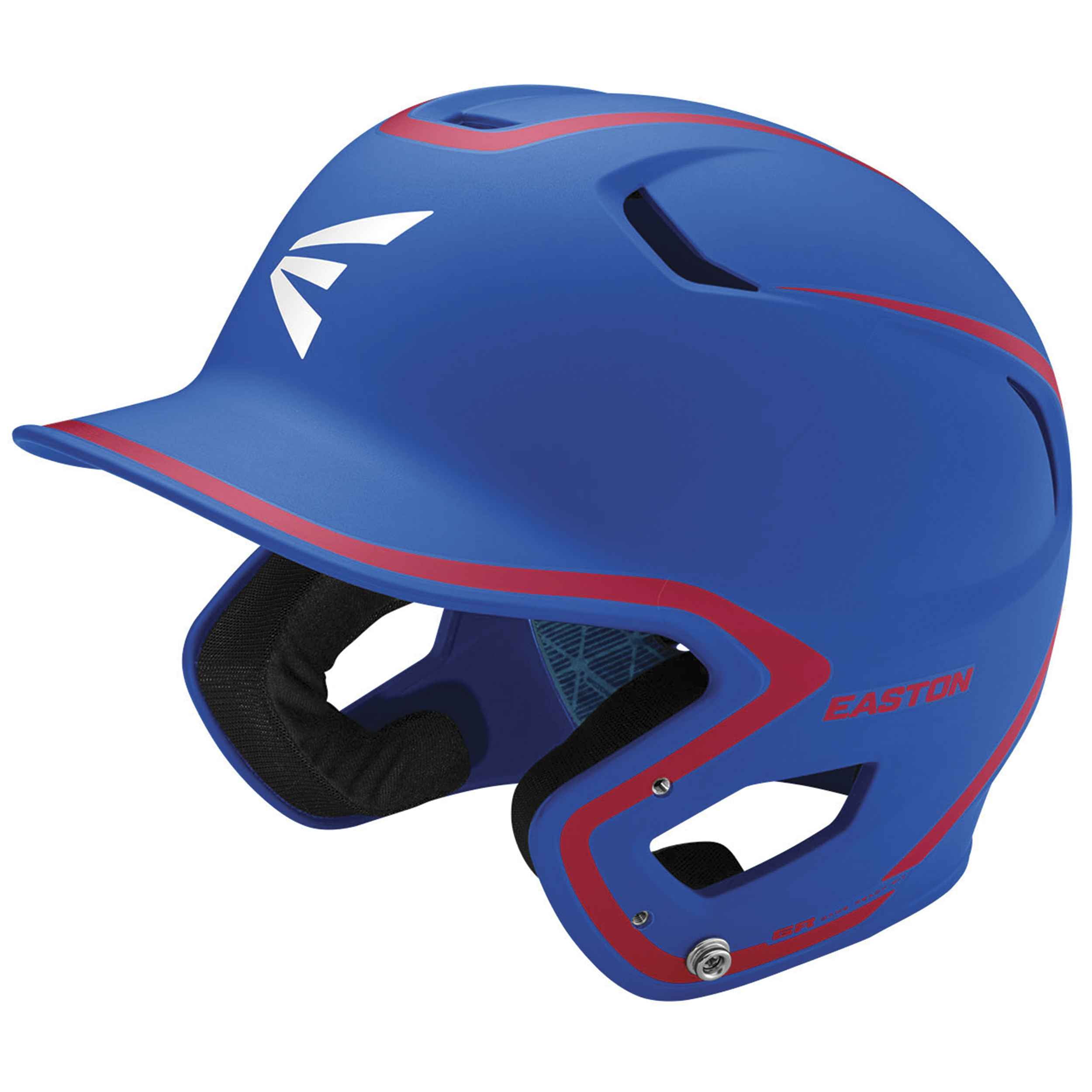 Easton Z5 2.0 Matte Two-Tone Batting Helmet - Senior | Royal/Red | Senior