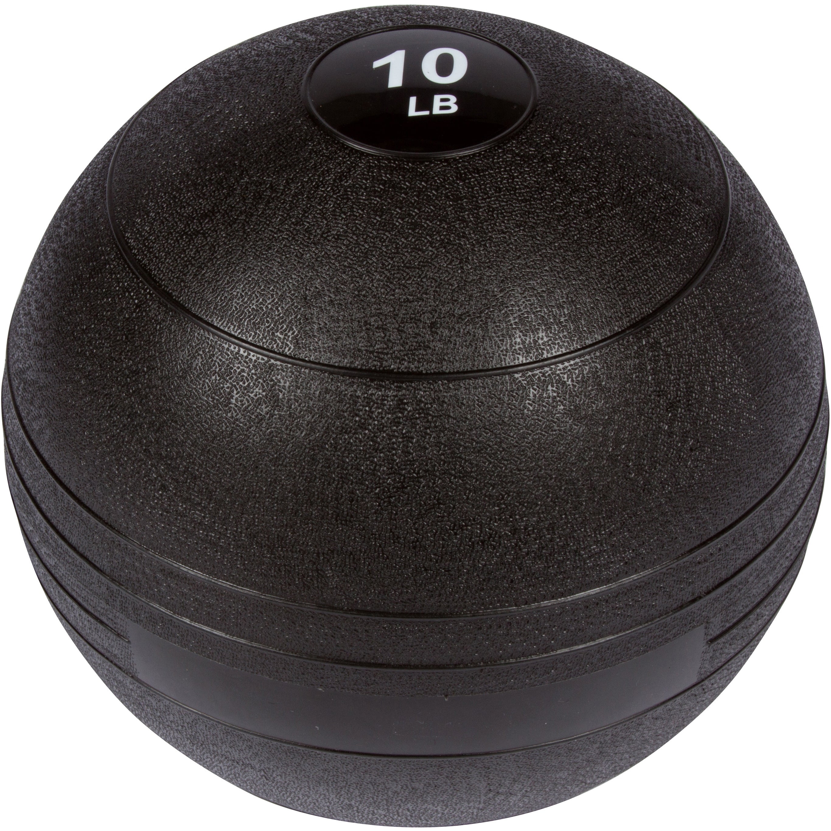 Exercise Slam Medicine Ball By Trademark Innovations, Black, 10 lbs