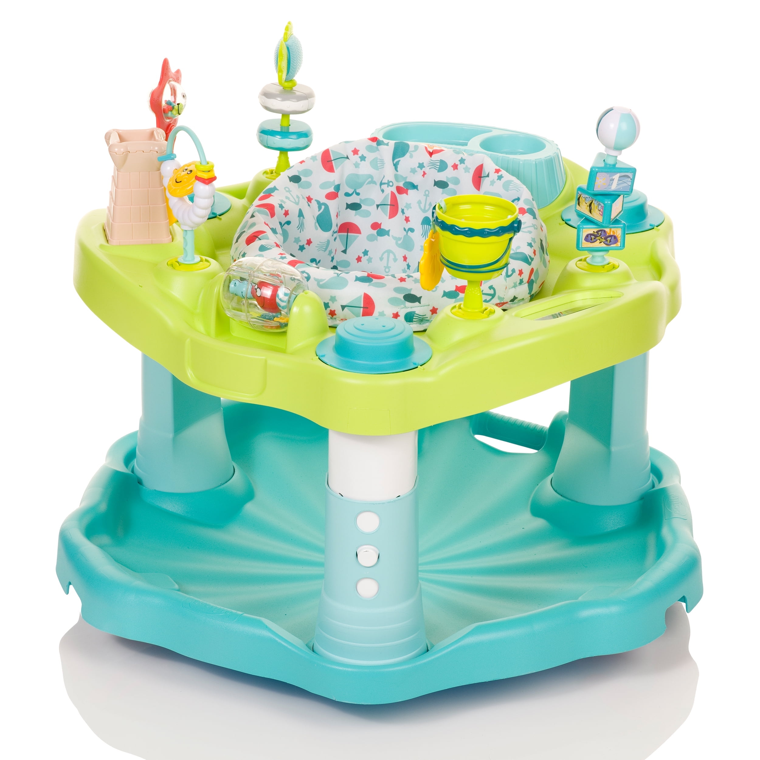 ExerSaucer Seaside Splash Activity Center, Infant (Unisex)