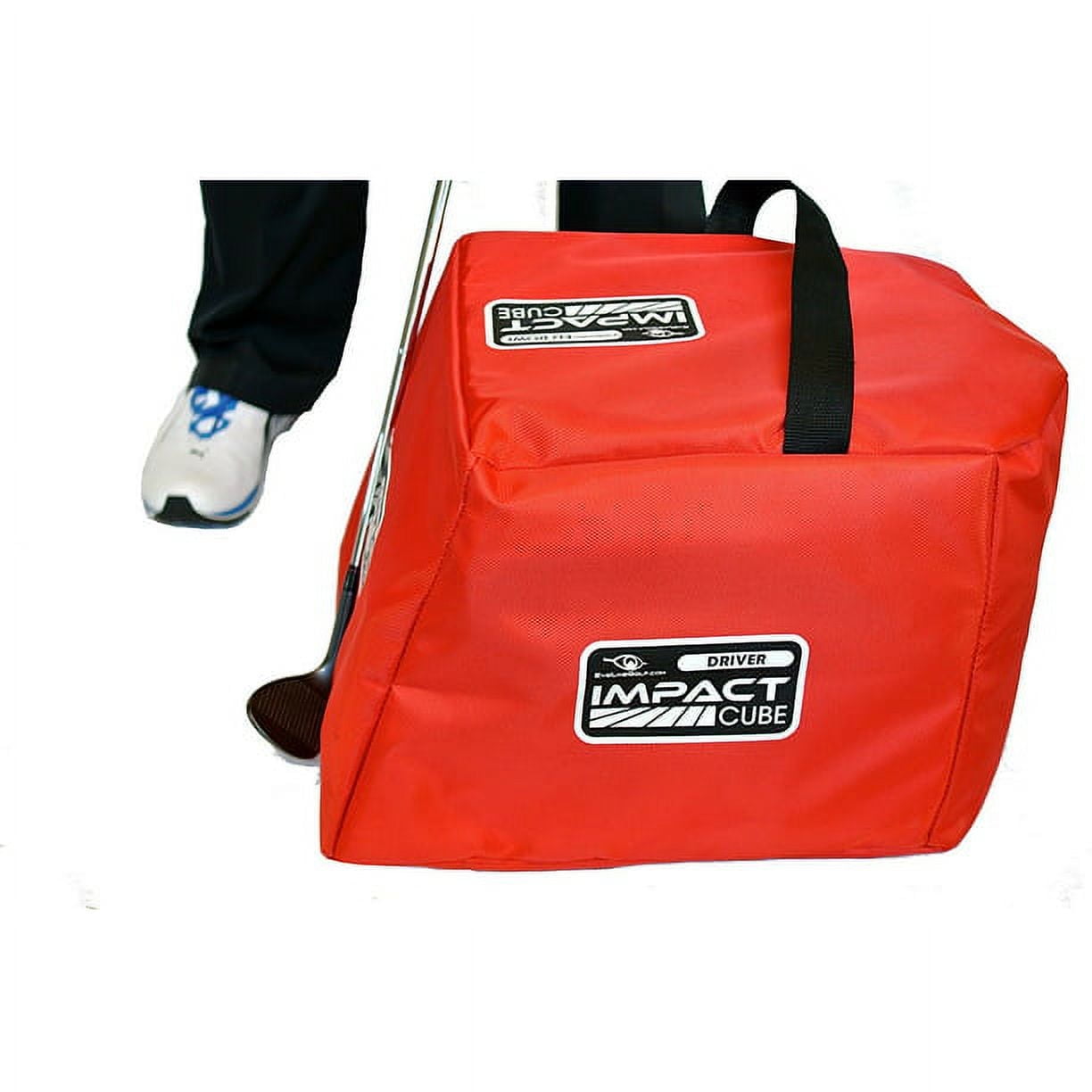 EyeLine Golf Impact Cube - Portable Swing Training Aids/Tool for Degree/Angle/Scooping, Practice Driving Indoor and Outdoor